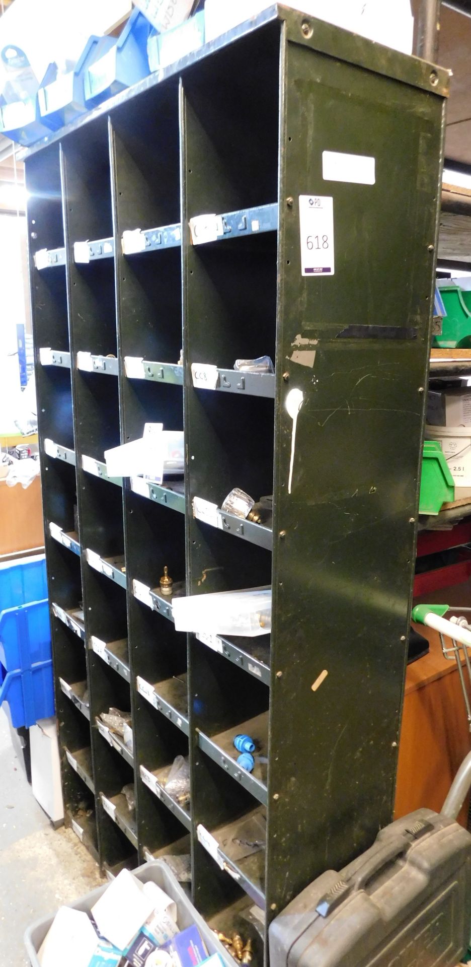 2 Steel Shelving Units (Collection Delayed to Thursday 8th June) (Location: MK2 2DD. Please Refer to