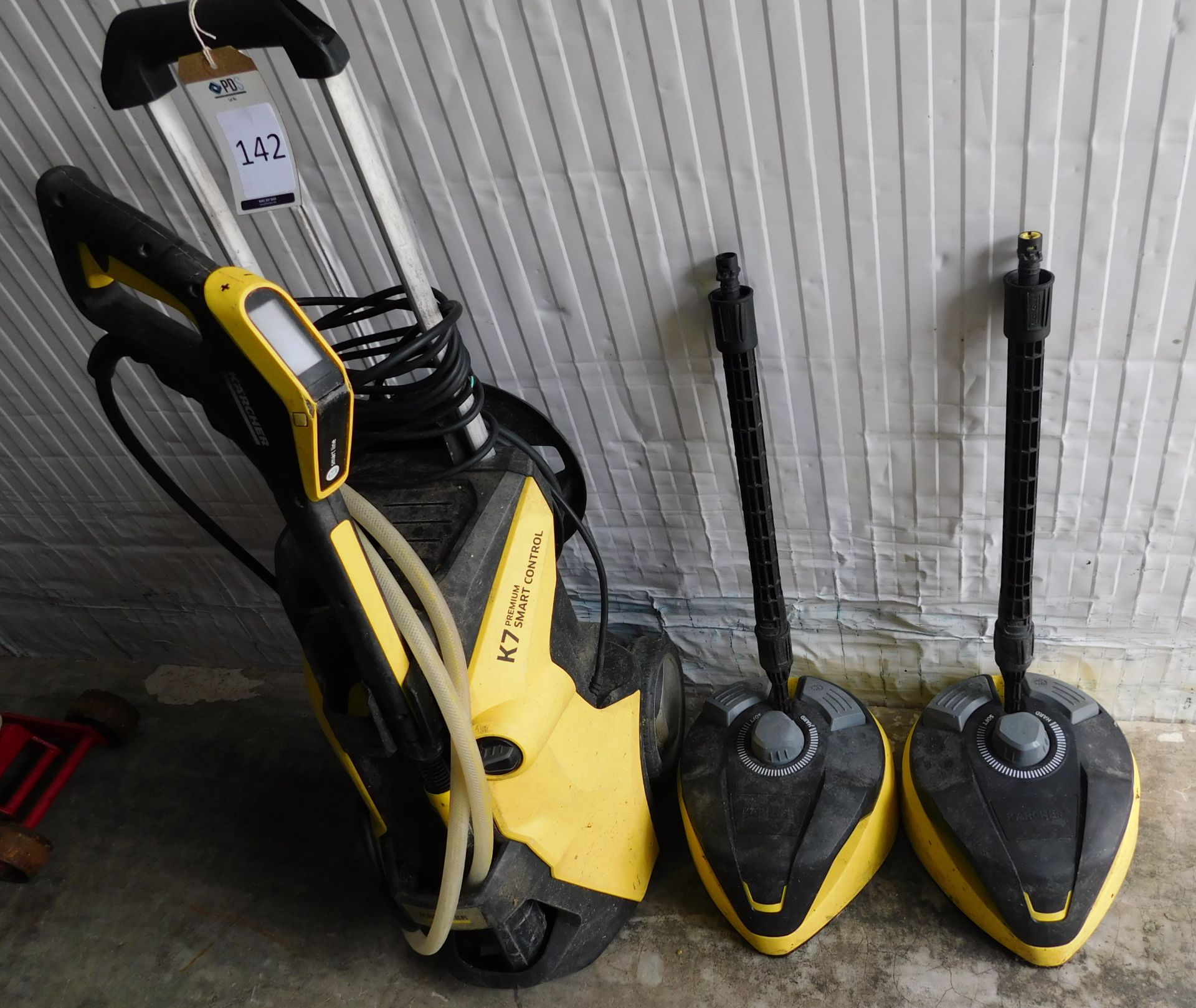 Karcher K7 Premium Smart Control Pressure Washer with 2 Floor Cleaner Attachments (Location: - Image 2 of 2