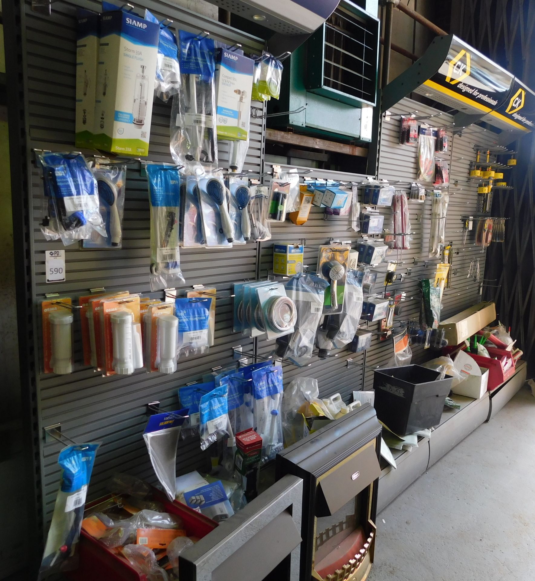 4 Display Boards & Contents of Assorted Consumables (Location: MK2 2DD. Please Refer to General