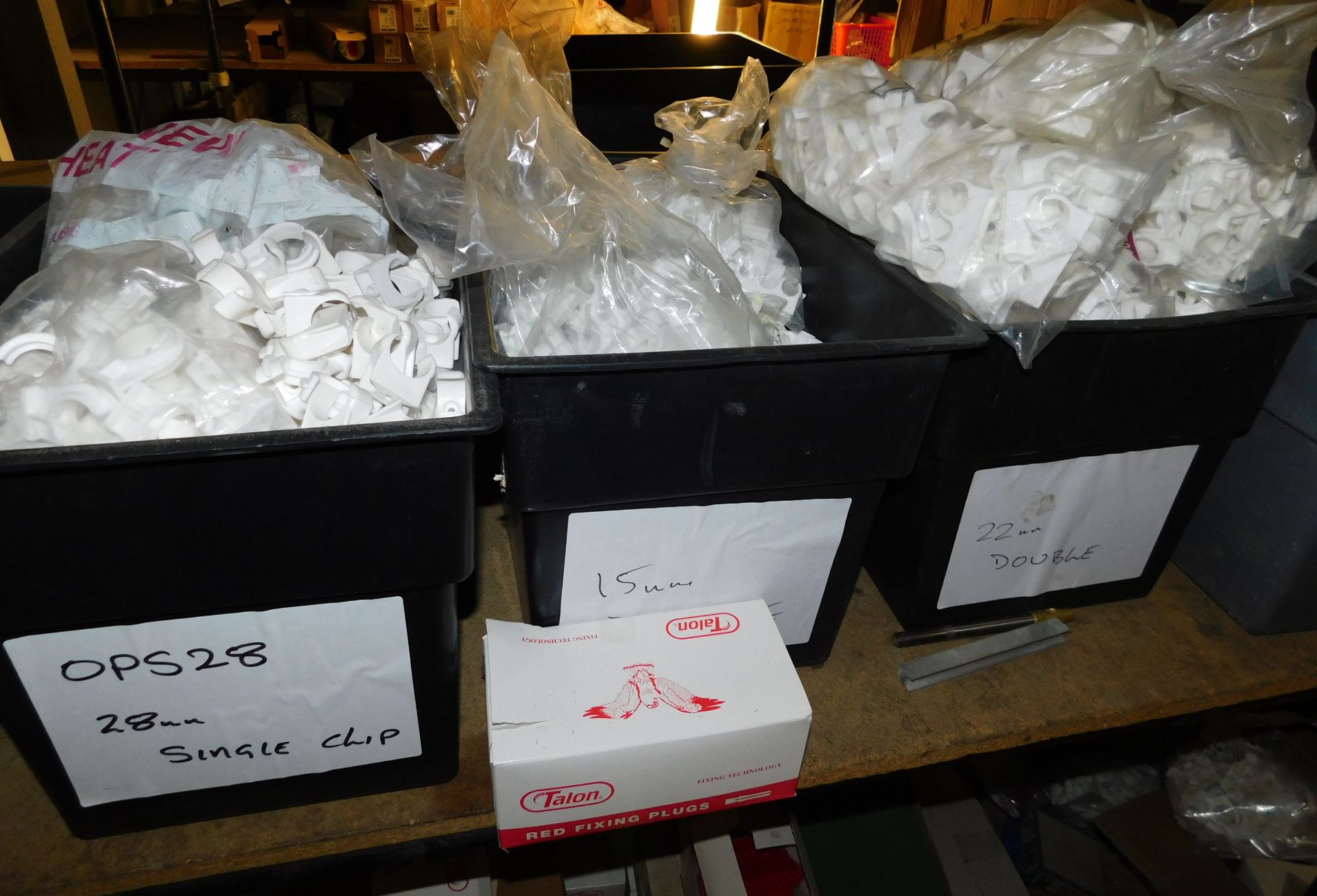 Contents of 11 Shelves of Pipe Clips, & Collars Etc (Location: MK2 2DD. Please Refer to General - Image 21 of 23