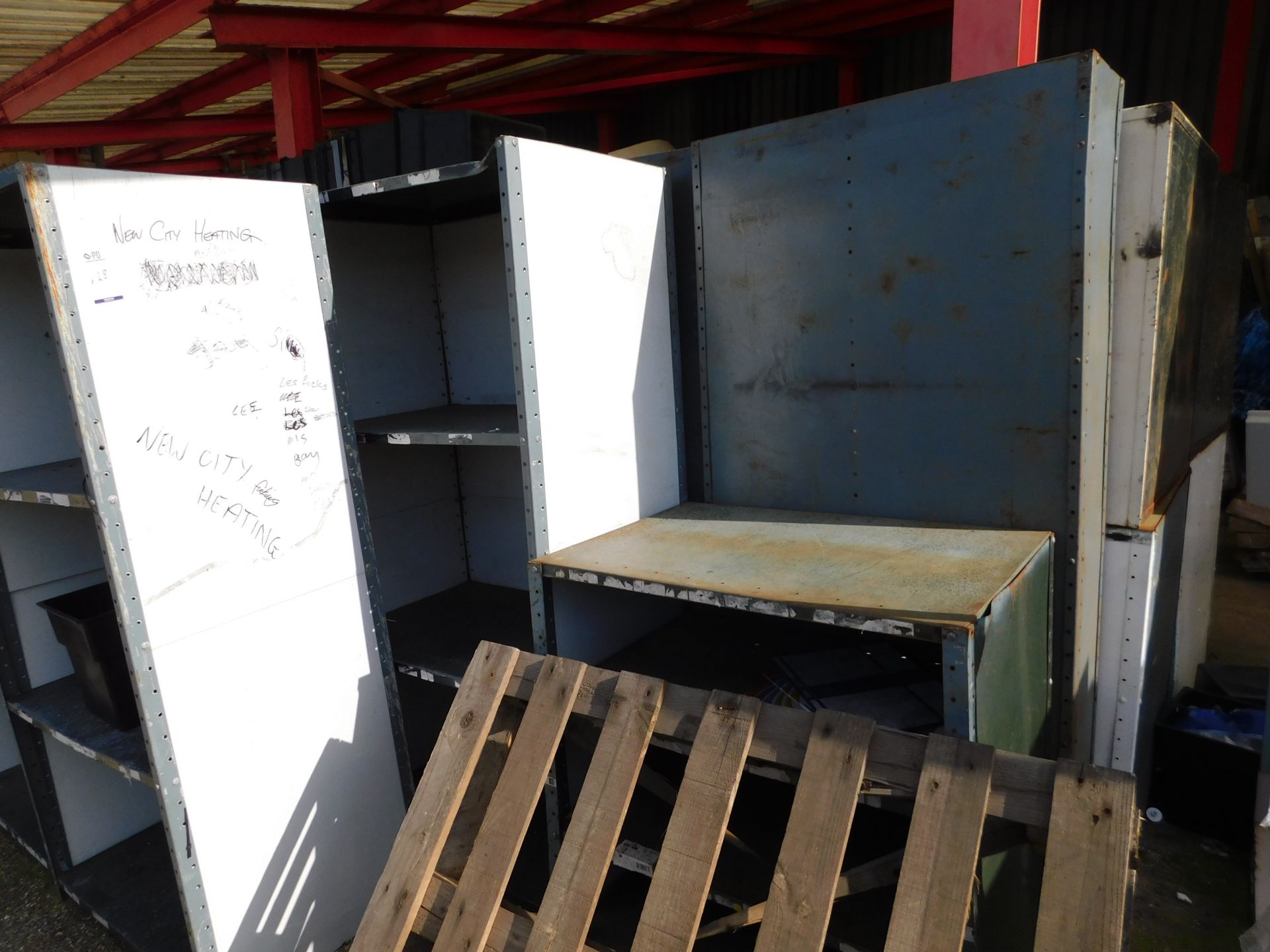 Quantity of Assorted Multi-Drawer Cabinets & Steel Shelving Units (Location: MK2 2DD. Please Refer - Image 5 of 9