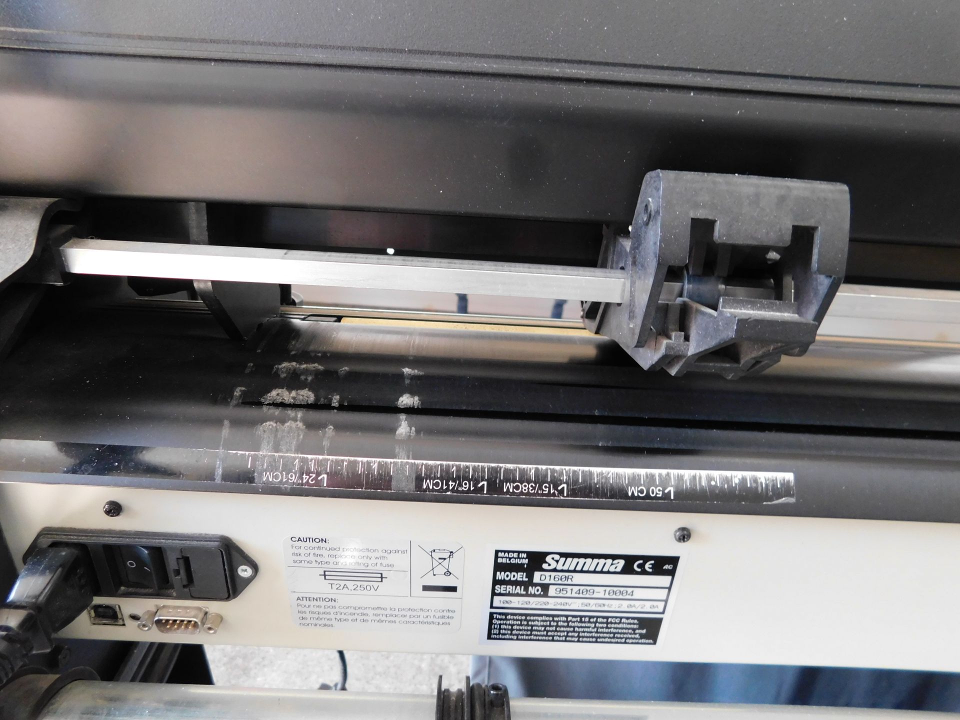 Summa D160 Vinyl Plotter, Serial Number 951409-10004 (Location: MK45 3QQ. Please Refer to General - Image 11 of 13