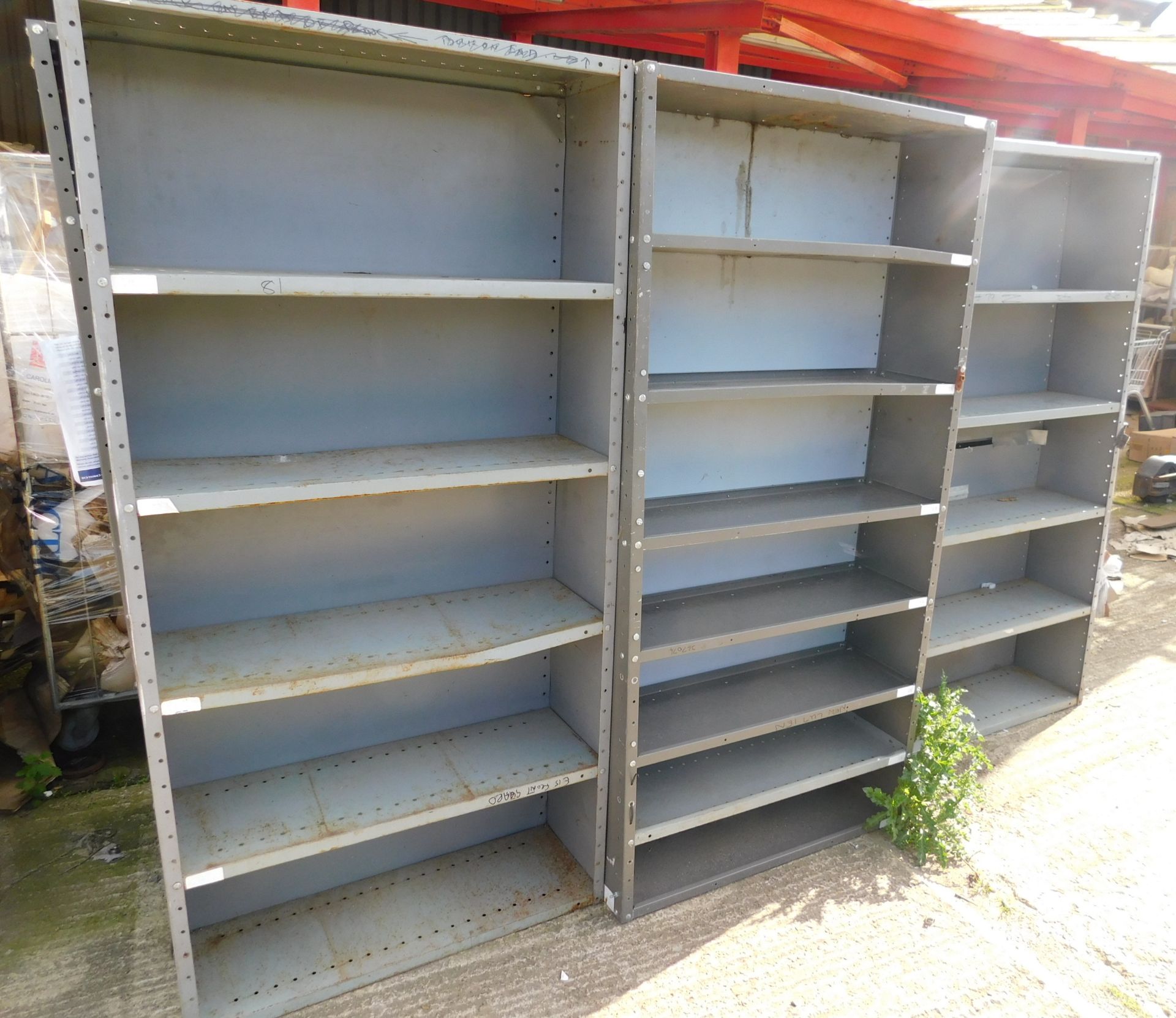 Quantity of Assorted Multi-Drawer Cabinets & Steel Shelving Units (Location: MK2 2DD. Please Refer - Image 6 of 9