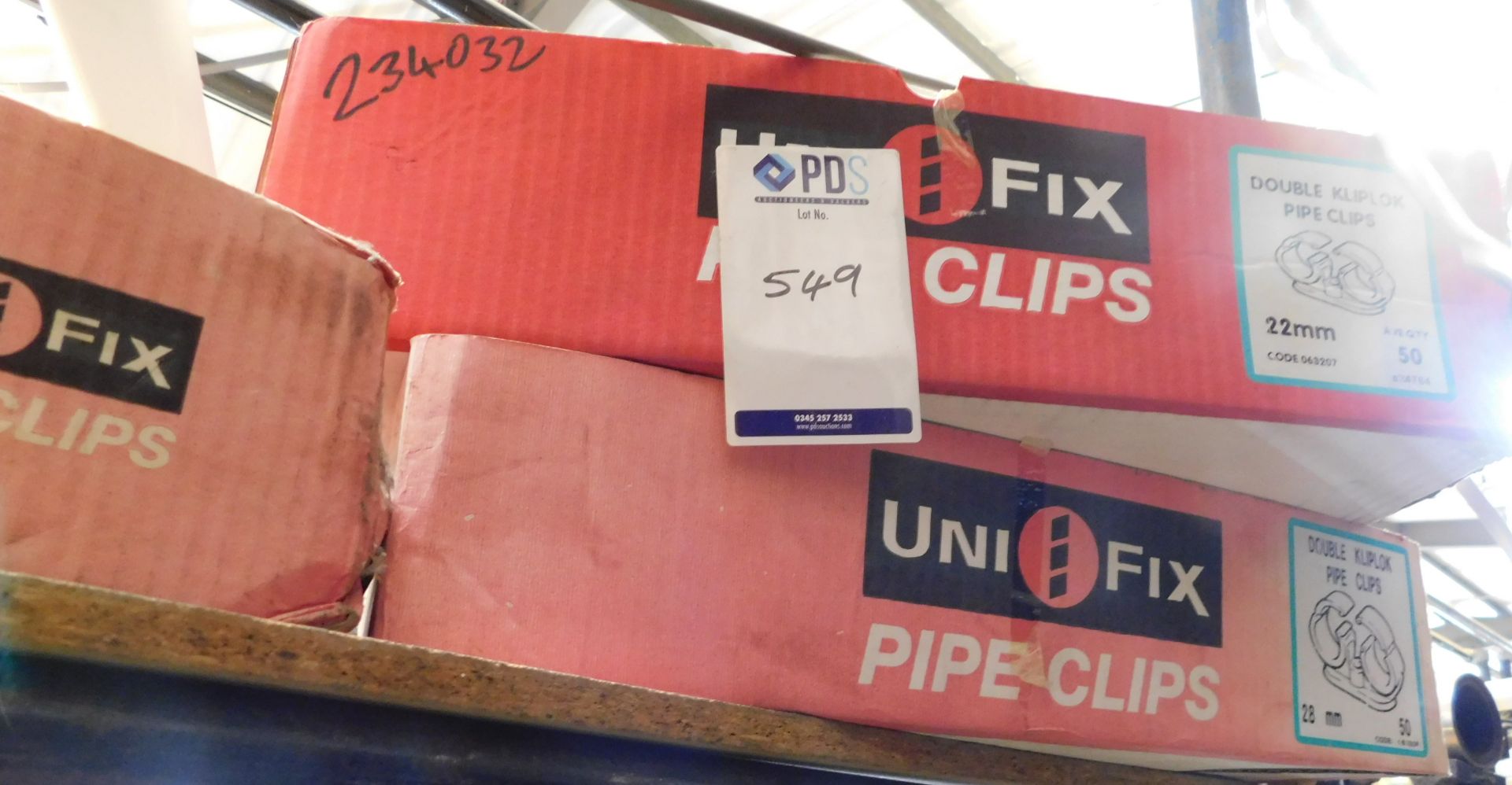 Contents of 11 Shelves of Pipe Clips, & Collars Etc (Location: MK2 2DD. Please Refer to General - Image 2 of 23
