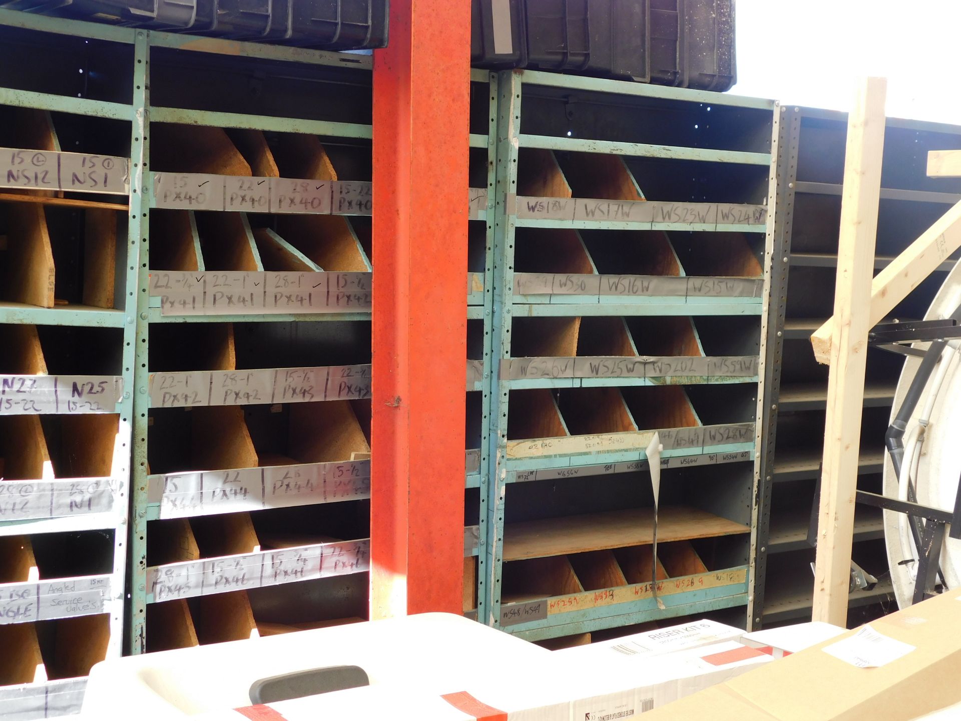 Quantity of Assorted Multi-Drawer Cabinets & Steel Shelving Units (Location: MK2 2DD. Please Refer - Image 9 of 9