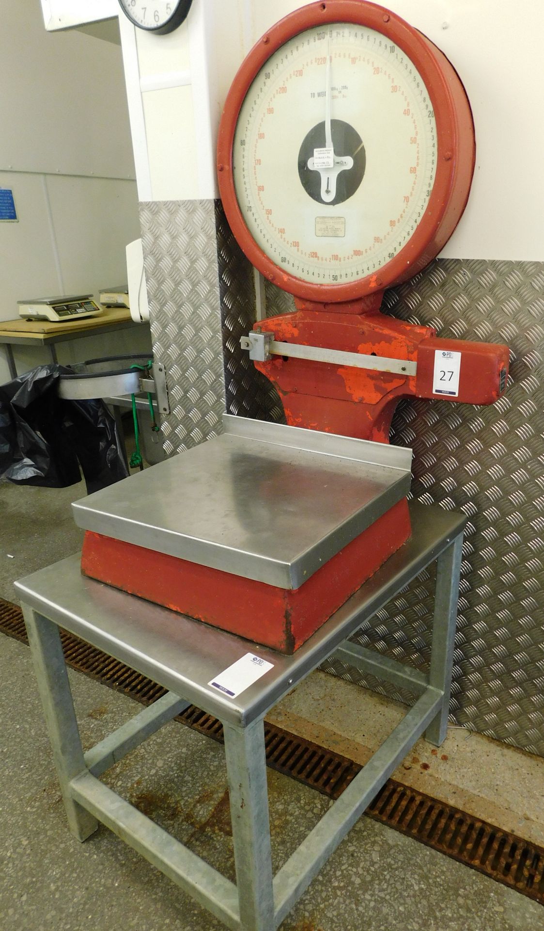 Accurate Weight Benchtop Scales on Stainless Steel Stand (Location: Skelmersdale. Please Refer to - Image 2 of 7