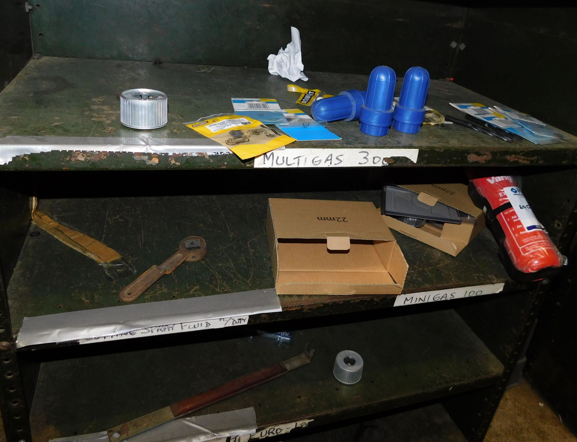 Contents of 12 Racks of Assorted Tools Etc (Location: MK2 2DD. Please Refer to General Notes) - Image 7 of 15