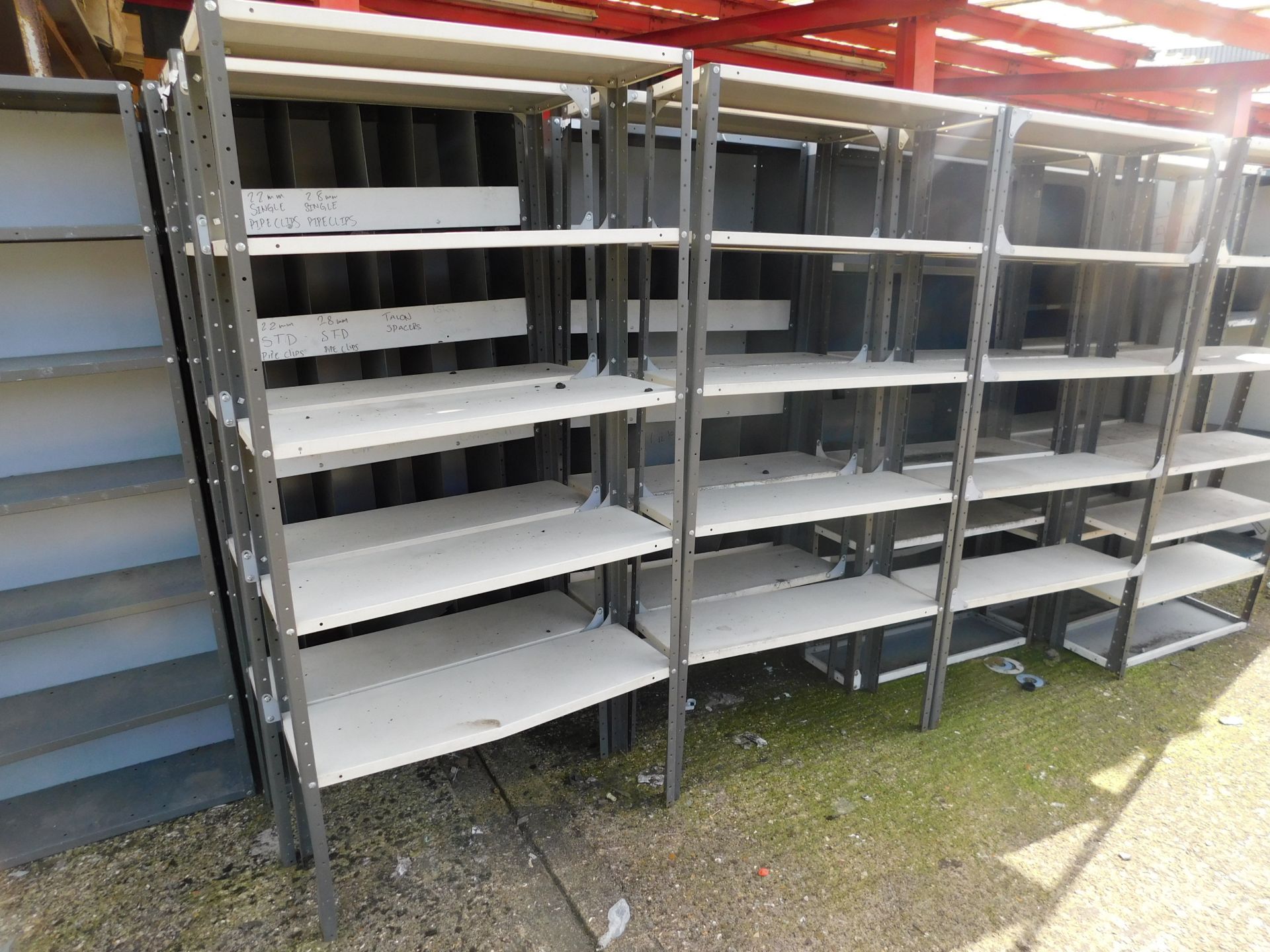 Quantity of Assorted Multi-Drawer Cabinets & Steel Shelving Units (Location: MK2 2DD. Please Refer - Image 3 of 9