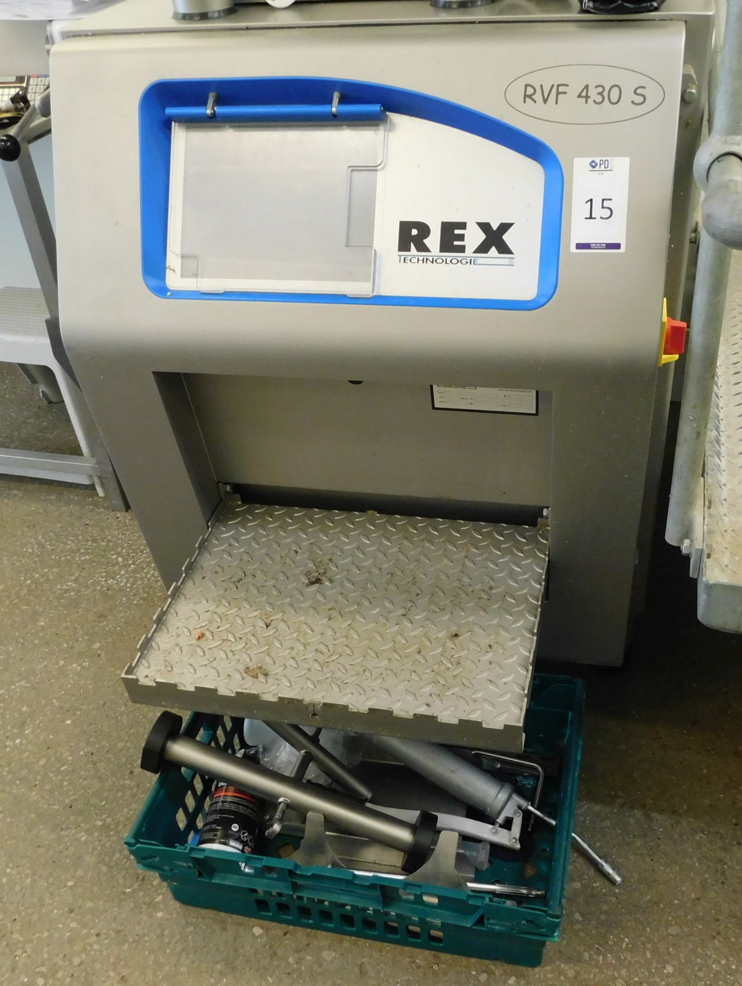 REX RVF430S Sausage Making Machine (2020) (1,410 hours), s/n; 43000440820 with Tray of Attachments & - Image 3 of 10