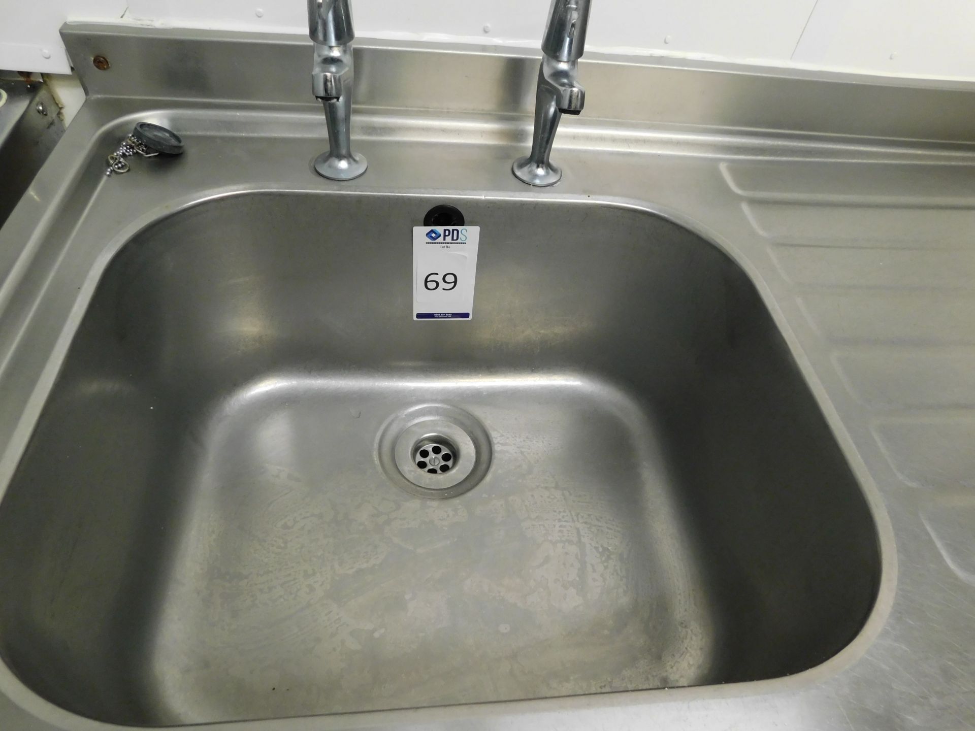 Sisson Stainless Steel Sink (120cm W x 60cm D x 86cm H Approx.) (Location: Skelmersdale. Please - Image 2 of 2