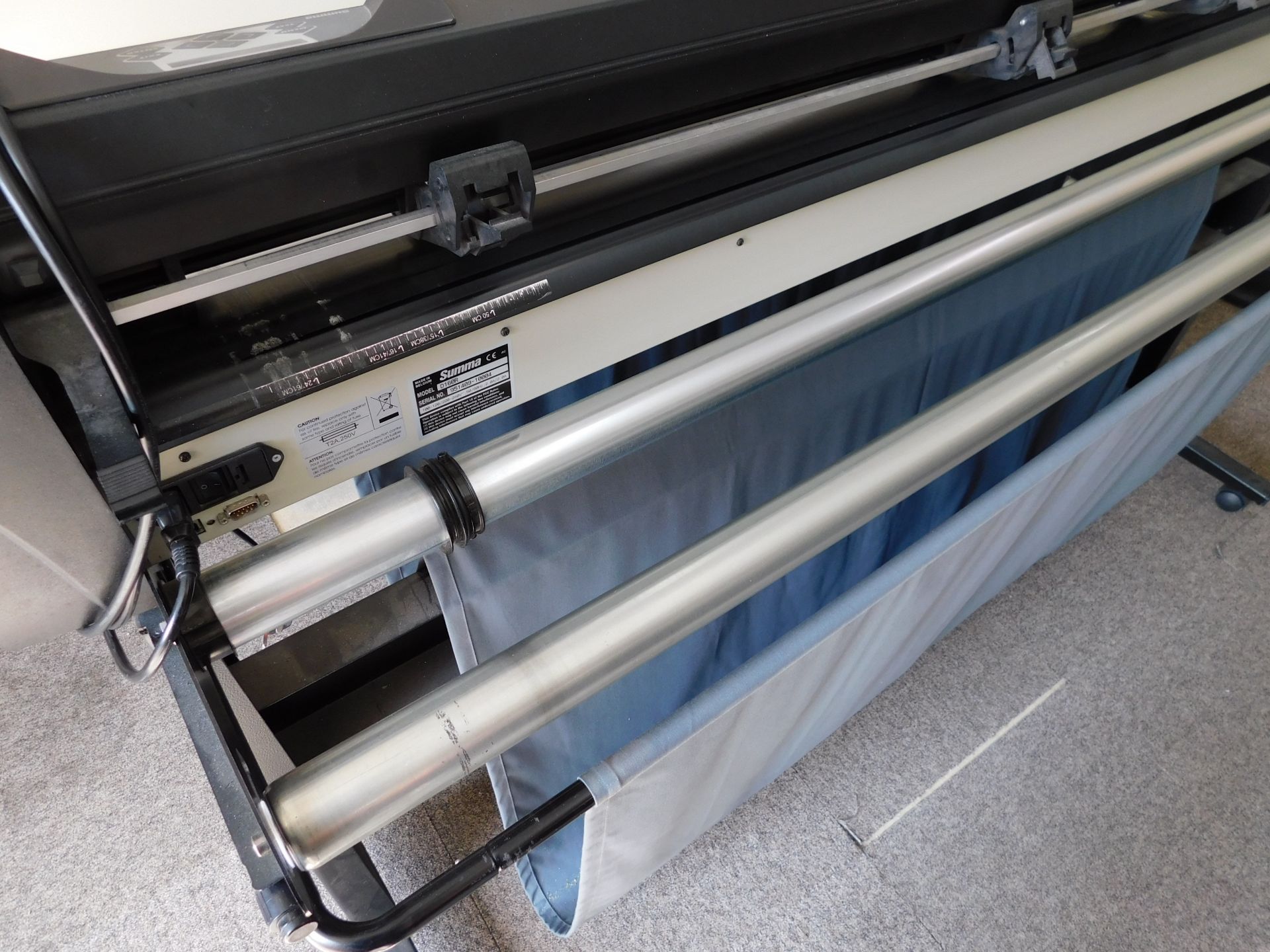 Summa D160 Vinyl Plotter, Serial Number 951409-10004 (Location: MK45 3QQ. Please Refer to General - Image 6 of 13