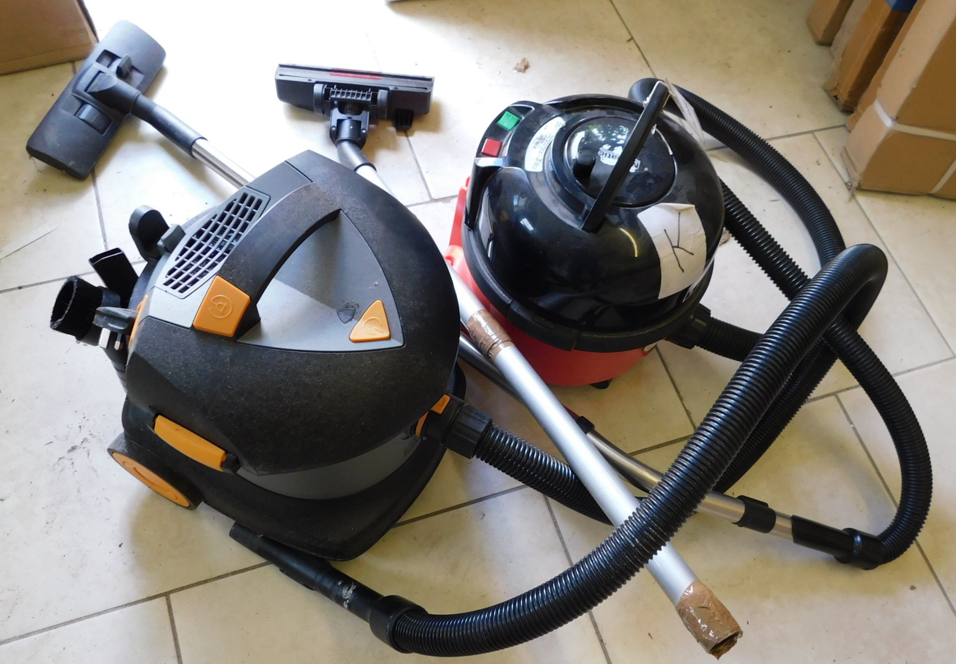 2 Cylinder Vacuum Cleaners (Location: MK2 2DD. Please Refer to General Notes)