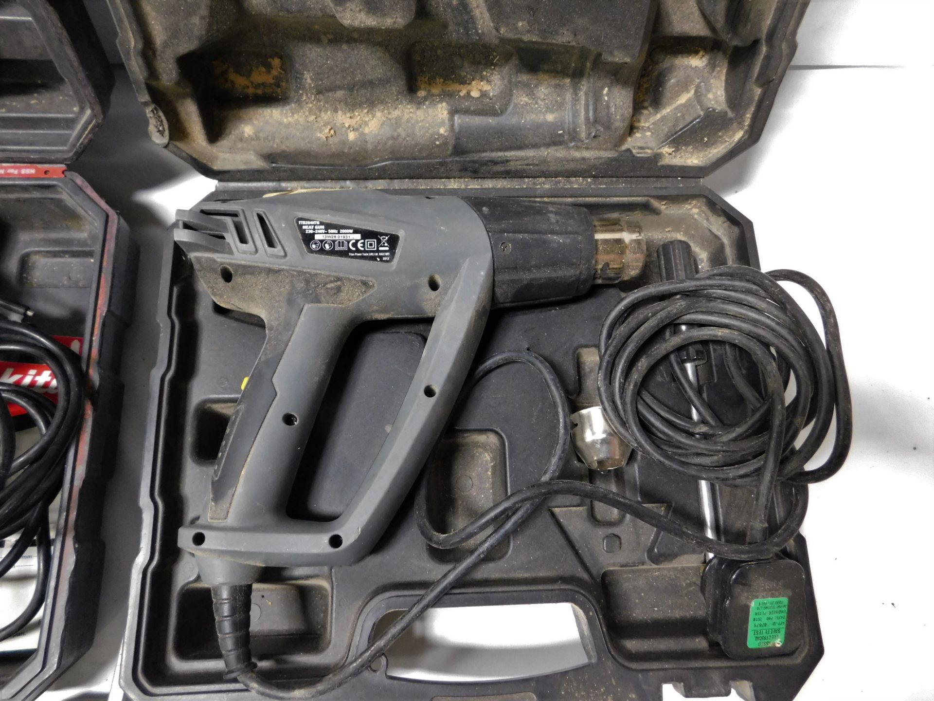 Titan Magnesium Jig Saw & Titan Heat Gun, Serial Number 13W26 01931; Both 240v (Location - Image 2 of 5