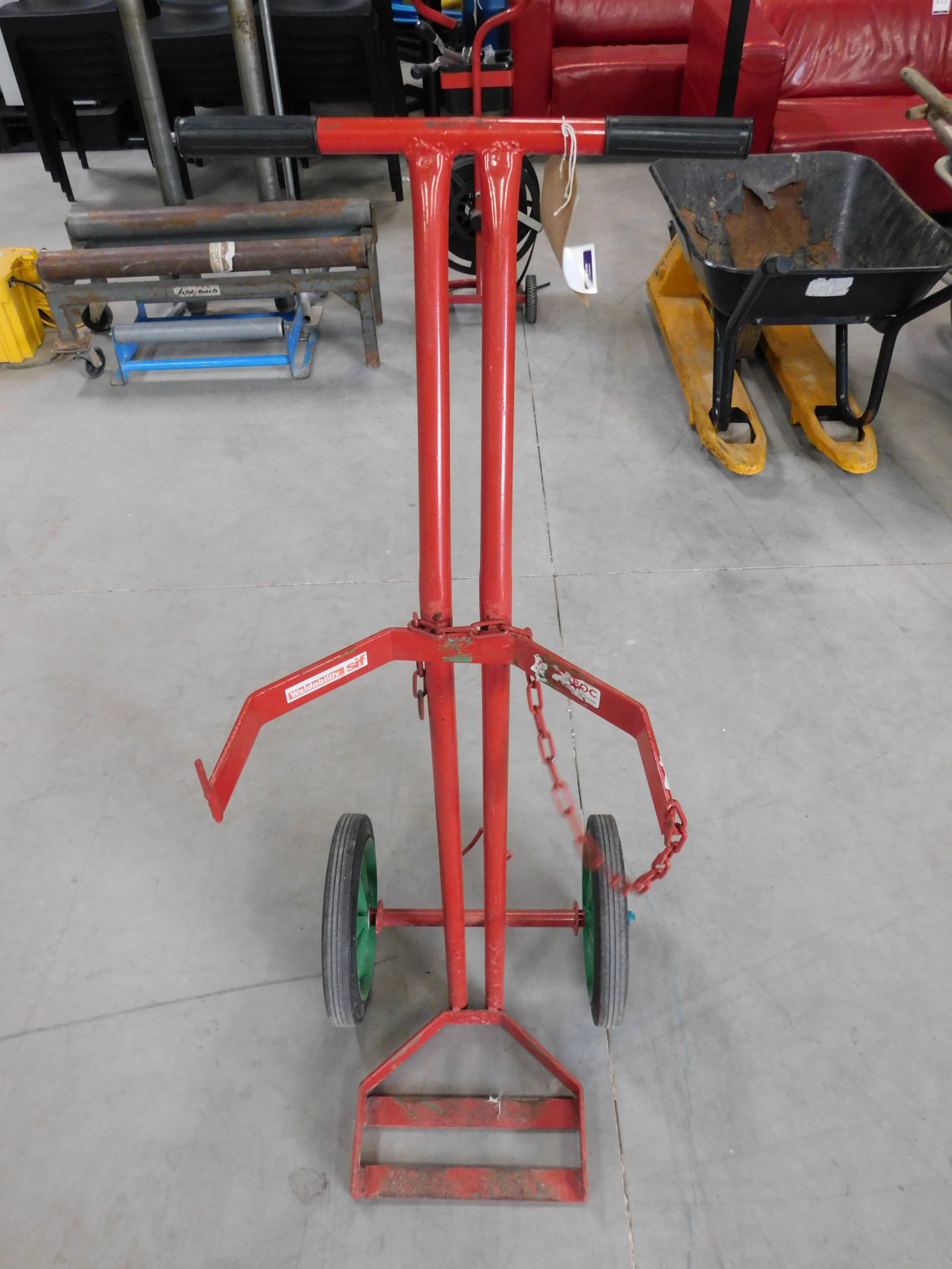Weldability Sif Portable Cylinder Trolley (Location Brentwood. Please Refer to General Notes)