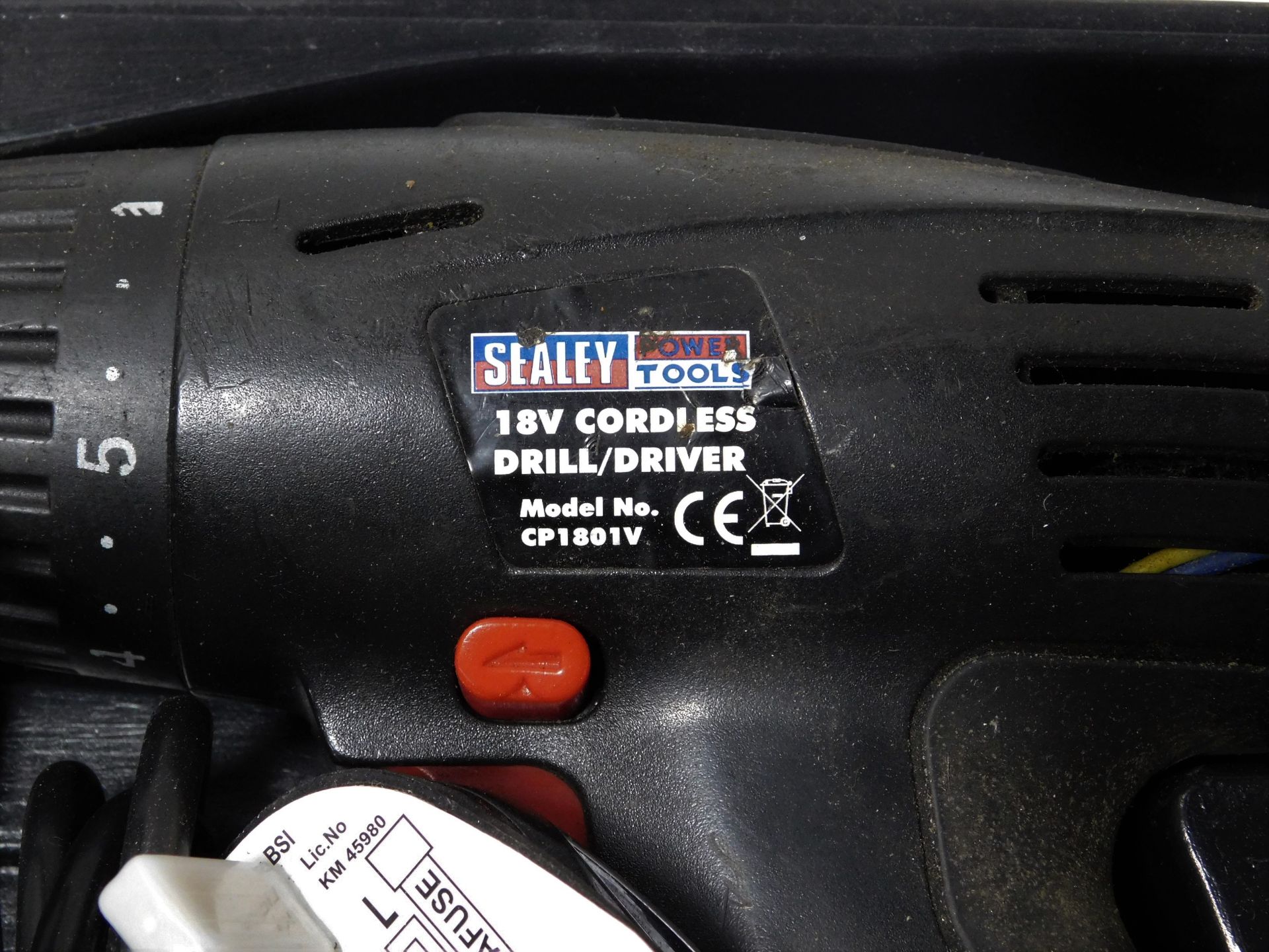 Sealey CP1801V 18v Cordless Drill/Driver with Sealey Charger (Location Brentwood. Please Refer to - Image 3 of 4