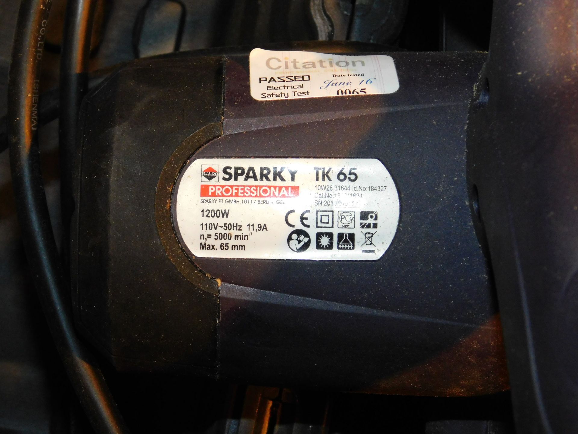 Sparky Professional Portable Circular Saw, 110v (Location: Canterbury. Please Refer to General - Image 3 of 3