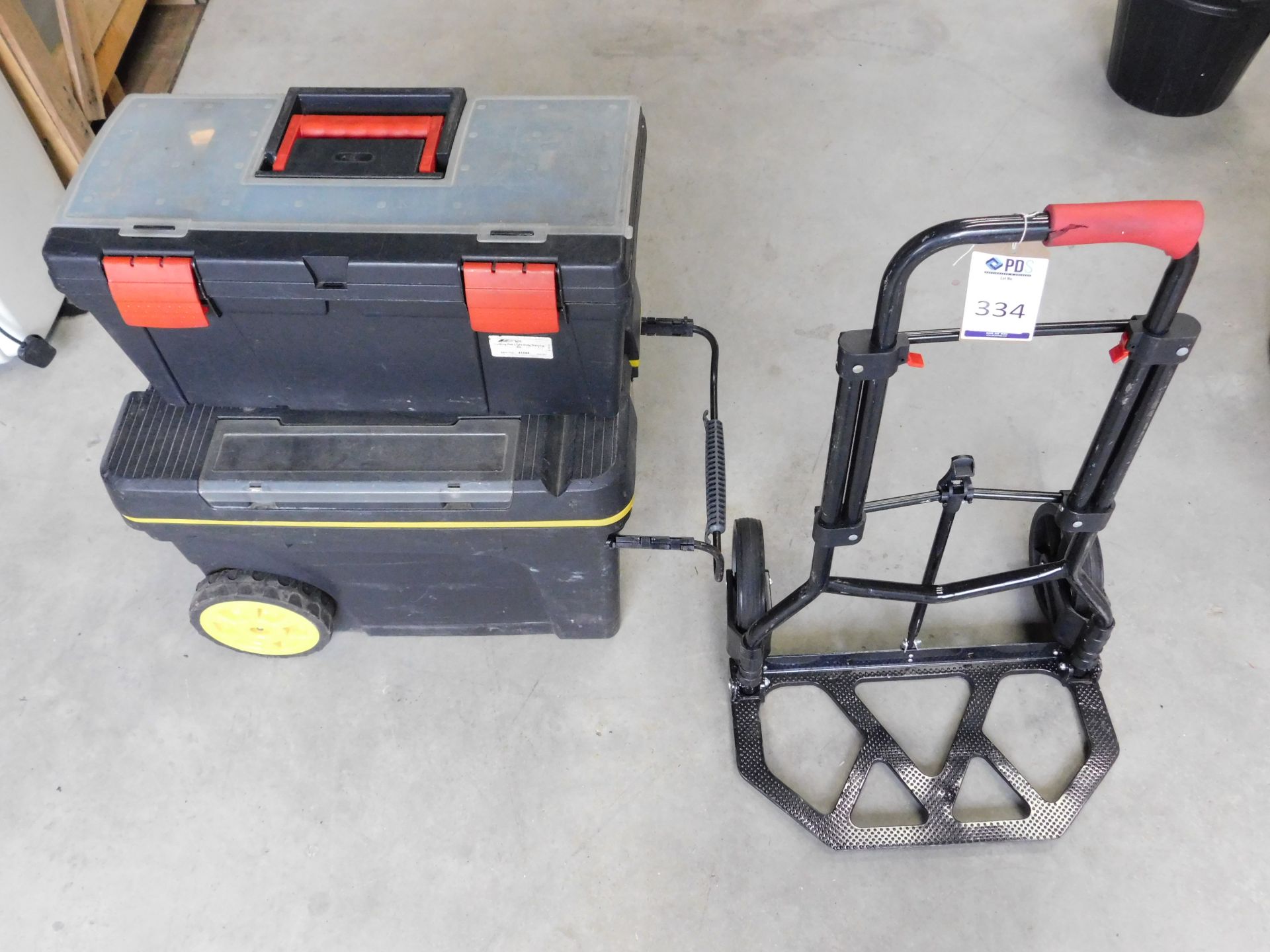 Sack Truck & 2 Toolboxes (Location Brentwood. Please Refer to General Notes)