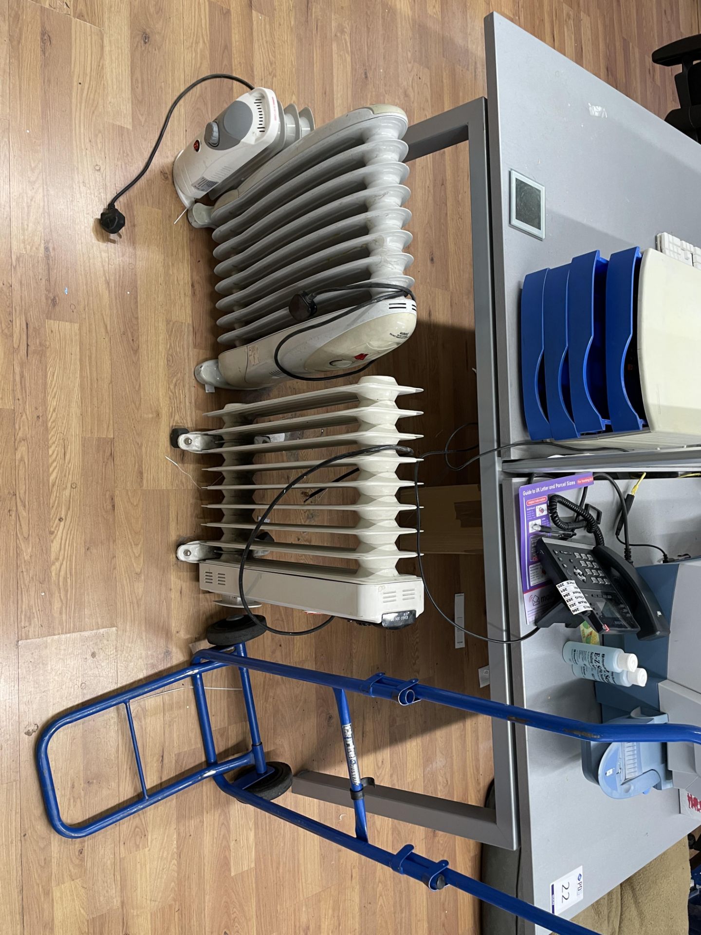 Sack Truck, 2 Radiators, Waste Bins & Miscellaneous Items (Location: Finchley. Please Refer to