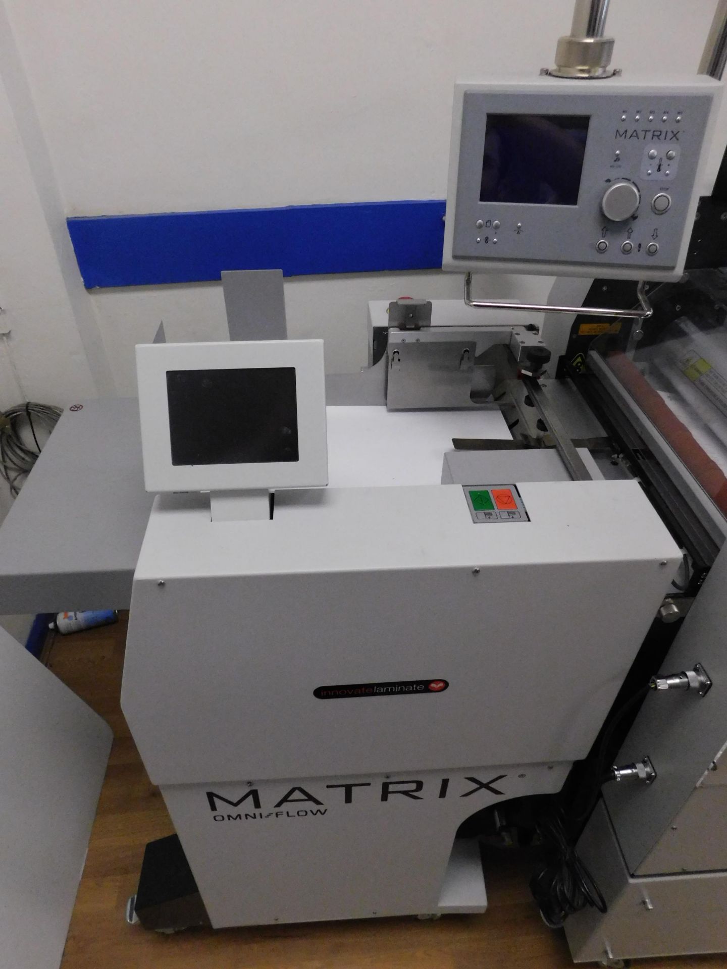 Matrix Duplex MX-370DP Single/Double Sided Laminator, Serial Number 1801-1007 with Matrix - Image 3 of 6