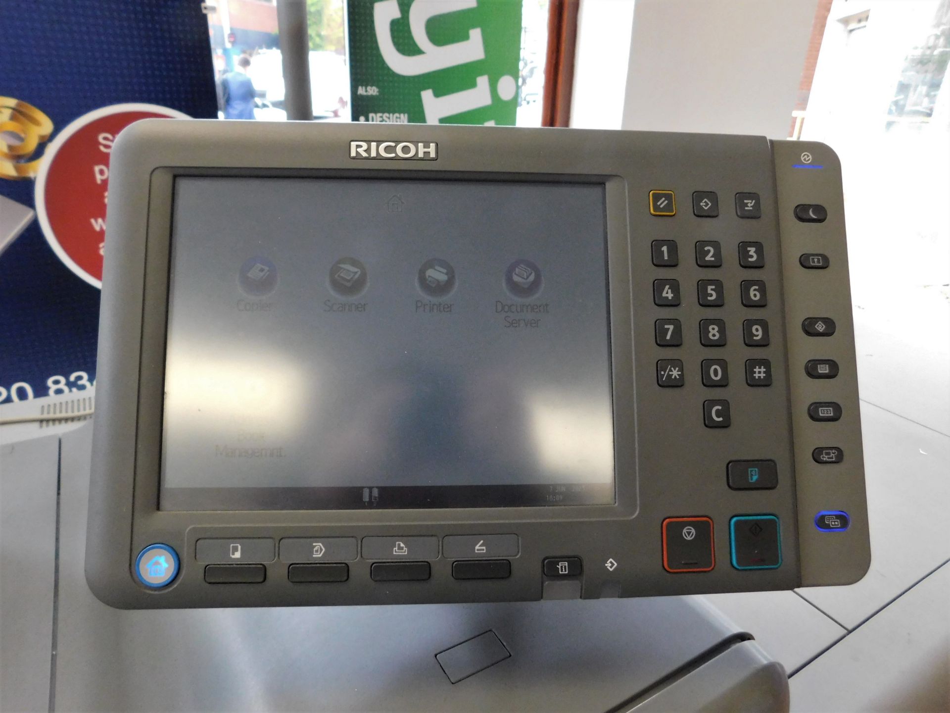 Ricoh Pro 8120Se Production Digital Press, Serial Number E826C770012, Print Number: 8,536,000 ( - Image 2 of 5