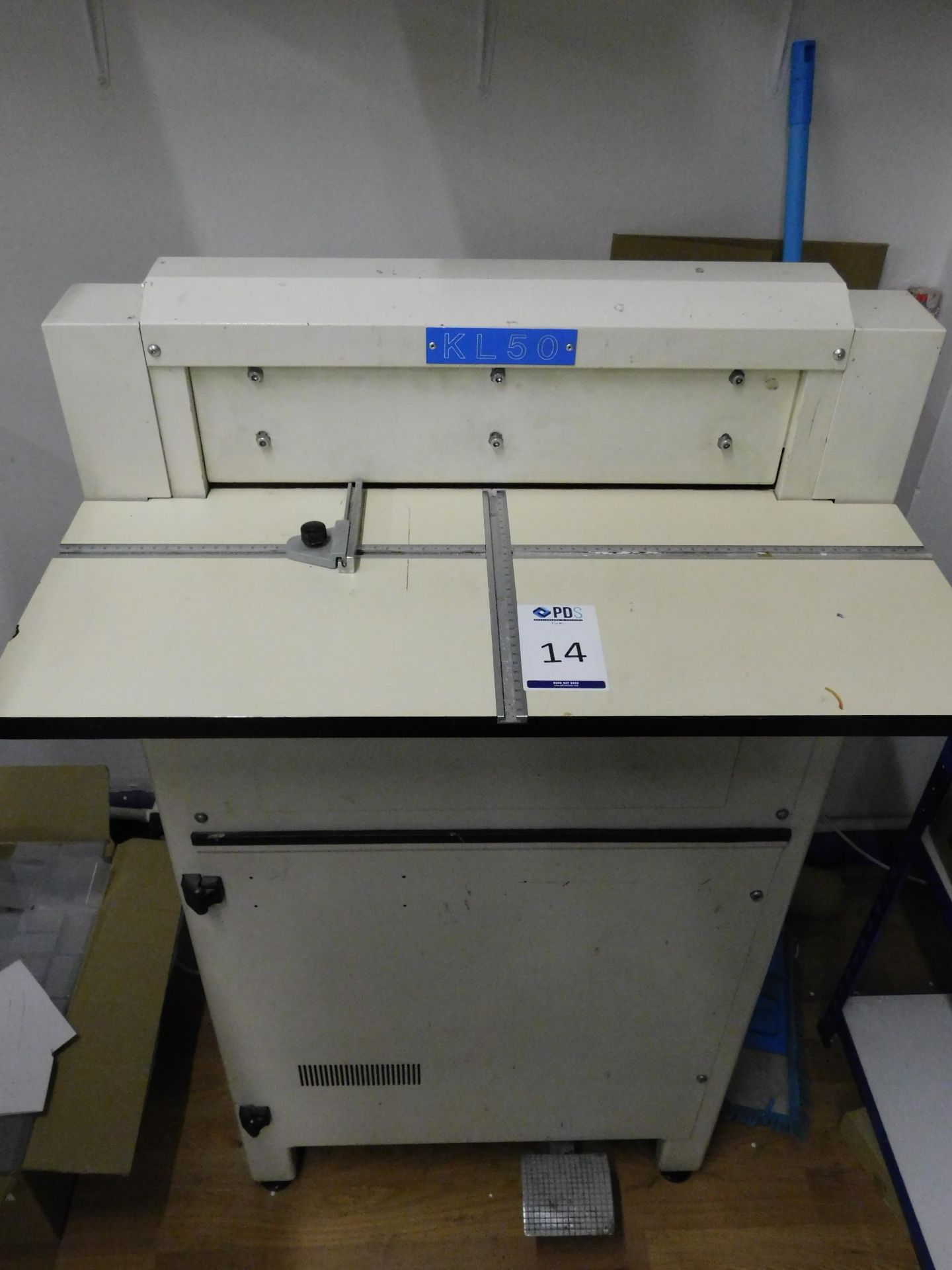 James Burn Model KL50S Wide Format Calendar Punching Machine, Serial Number 3191 (Location: