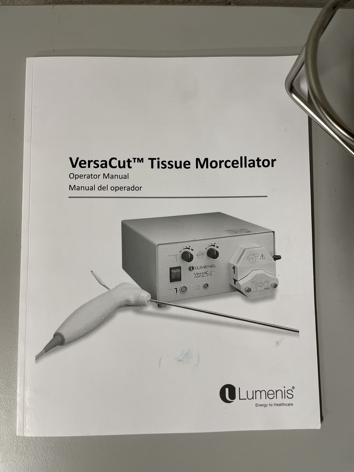 Lumenis VersaCut Tissue Morcellator Type 0637-245-01 (2022), Serial Number 1882 (Location: Bushey. - Image 5 of 10