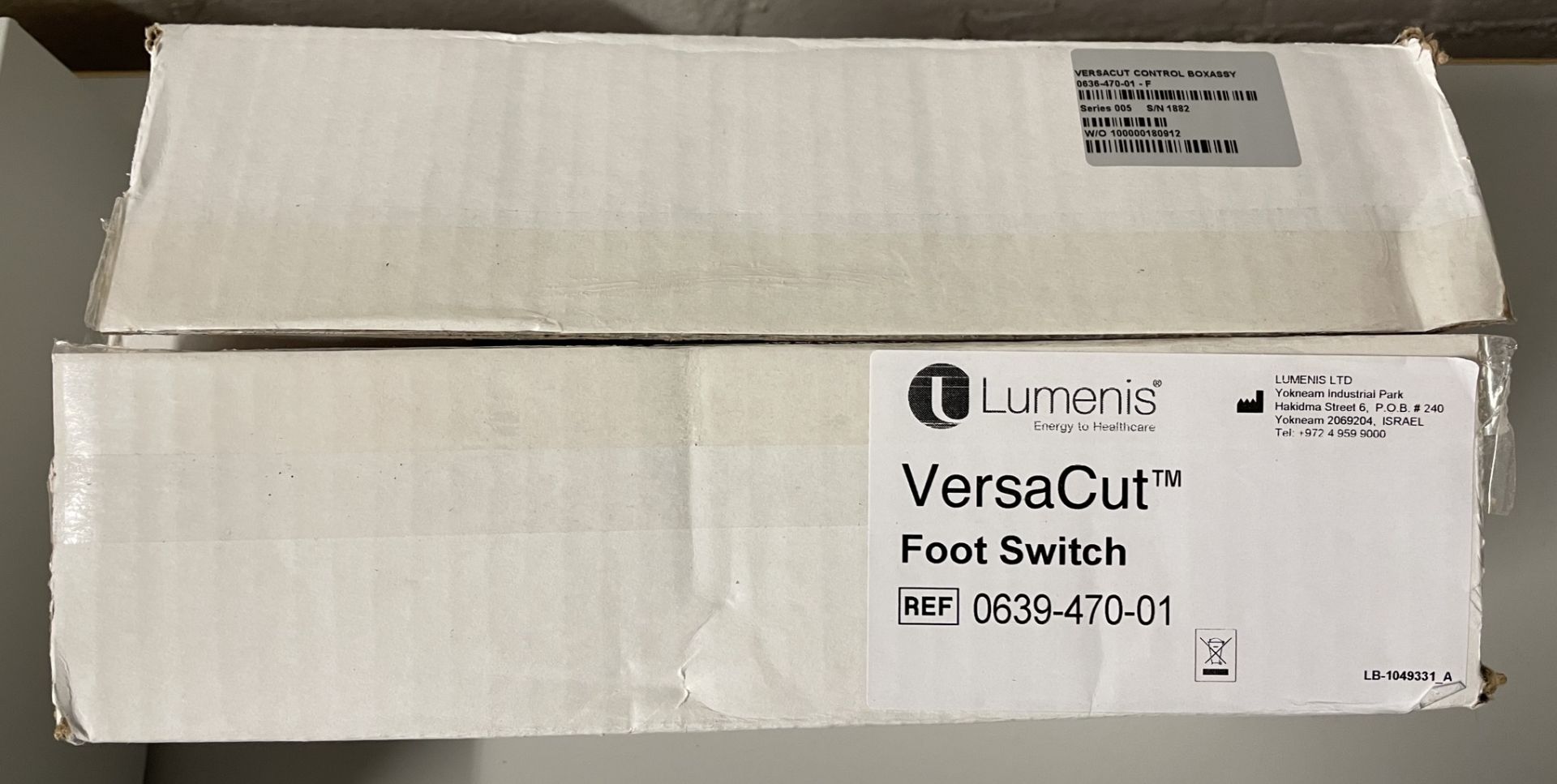 Lumenis VersaCut Tissue Morcellator Type 0637-245-01 (2022), Serial Number 1882 (Location: Bushey. - Image 7 of 10