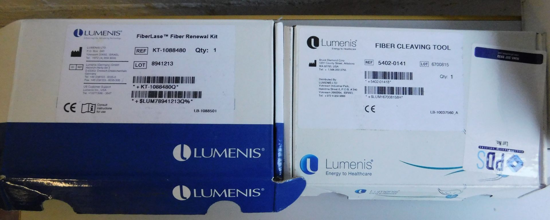 Lumenis Versapulse Accessories Including: Inspection Scopes & 2 FiberLase Fiber Renewal Kits ( - Image 5 of 6