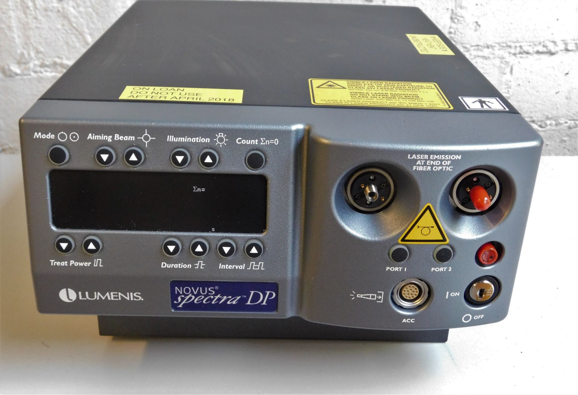 Lumenis Novus DP Spectra GA0025000 Ophthalmic Laser Serial Number 10108 (Location: Bushey. Please - Image 2 of 6