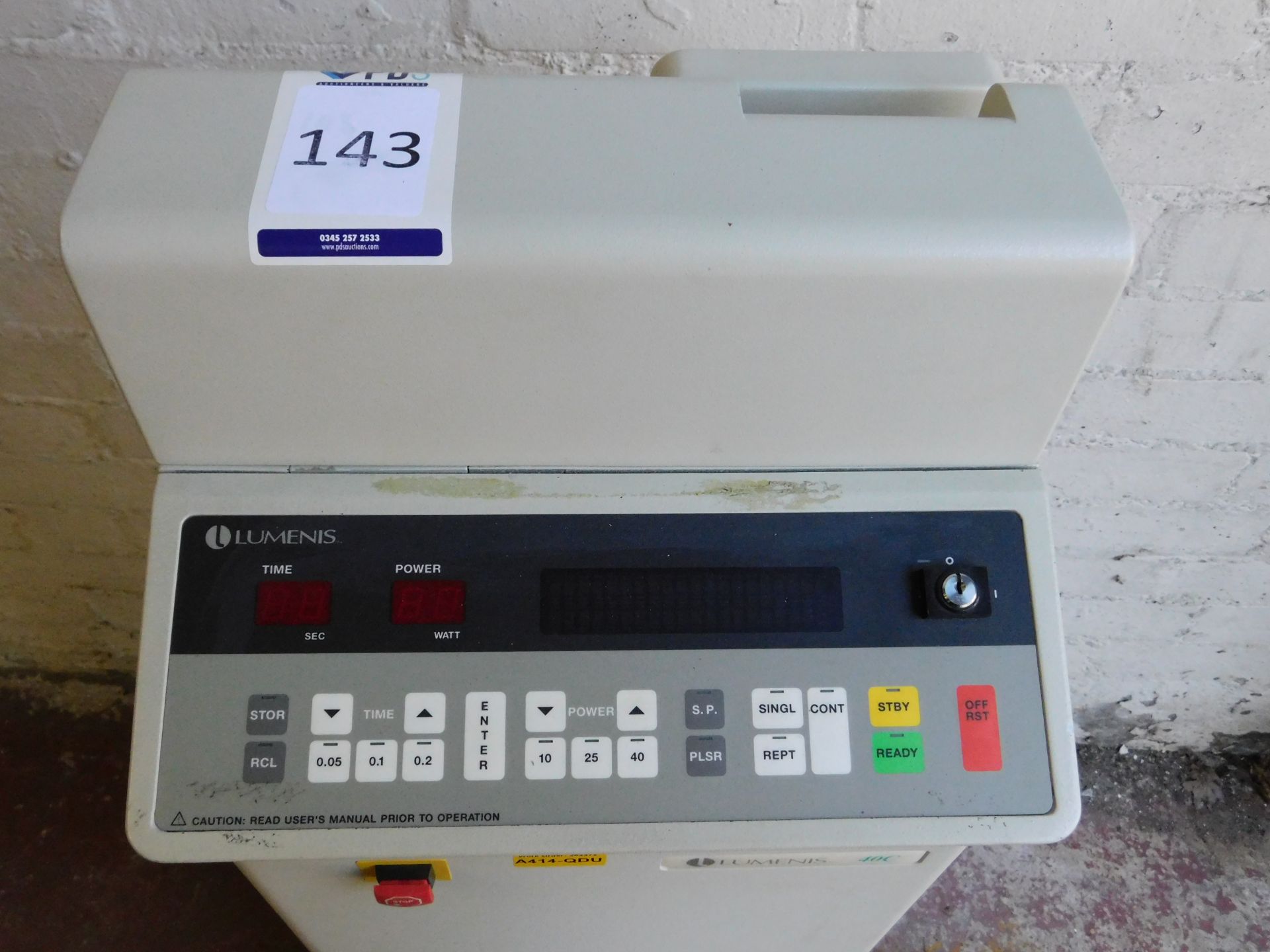Lumenis 40C Compact Sharplan CO2 Laser, Serial Number 043-08427 (Location: Bushey. Please Refer to - Image 2 of 5