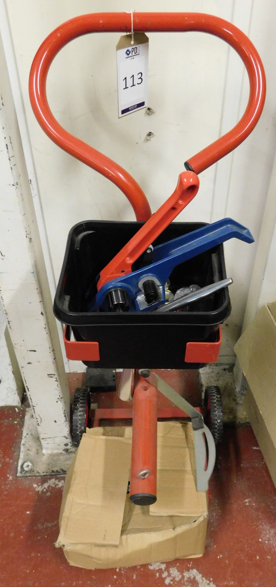 Heavy Duty Strapping/Banding Kit with Trolley (Location: Bushey. Please Refer to General Notes)