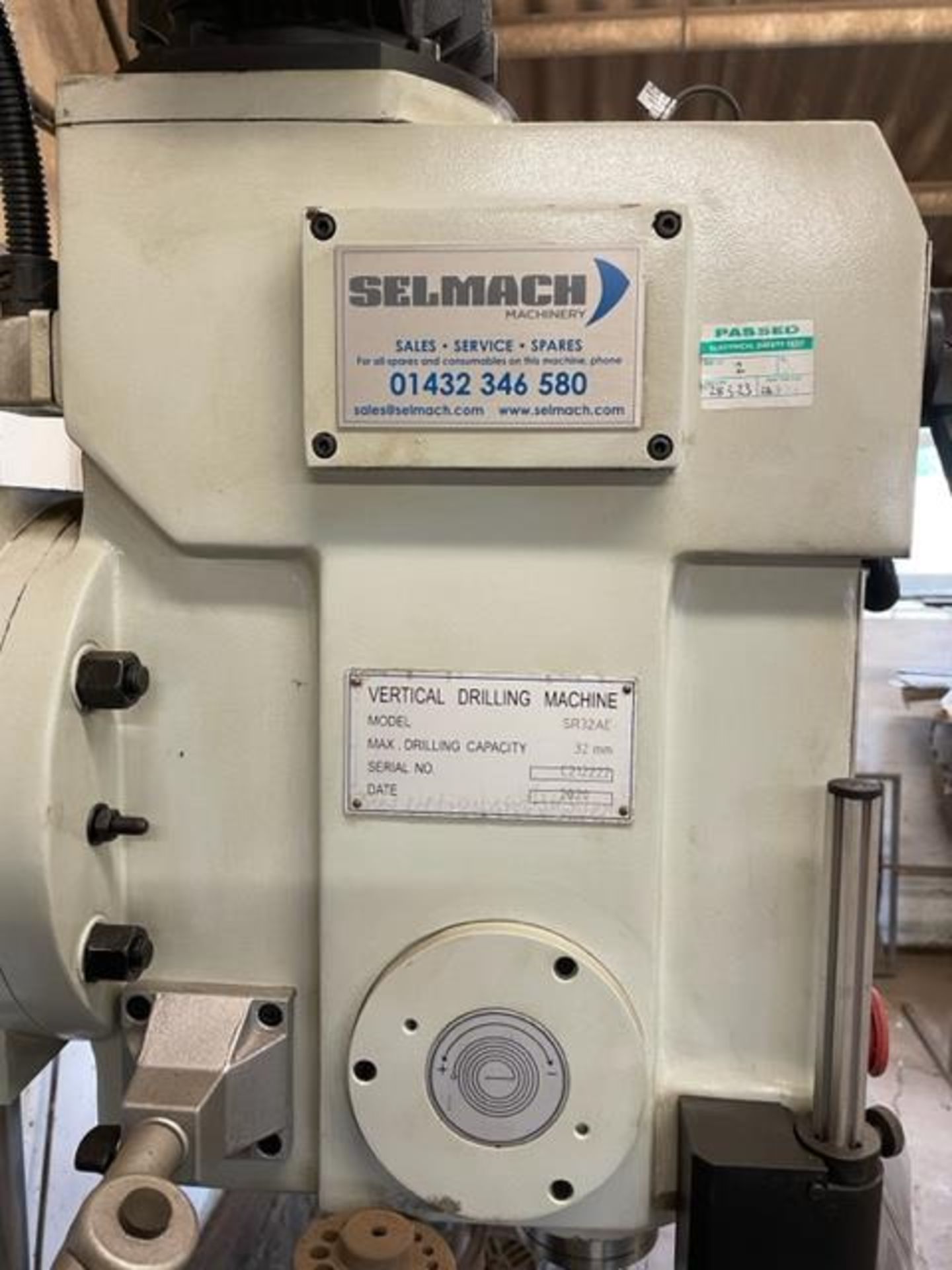 2020 Meyer SR32AE Vertical Drilling Machine 32mm Max Capacity,0 Serial Number C212222 (Location: - Image 2 of 4