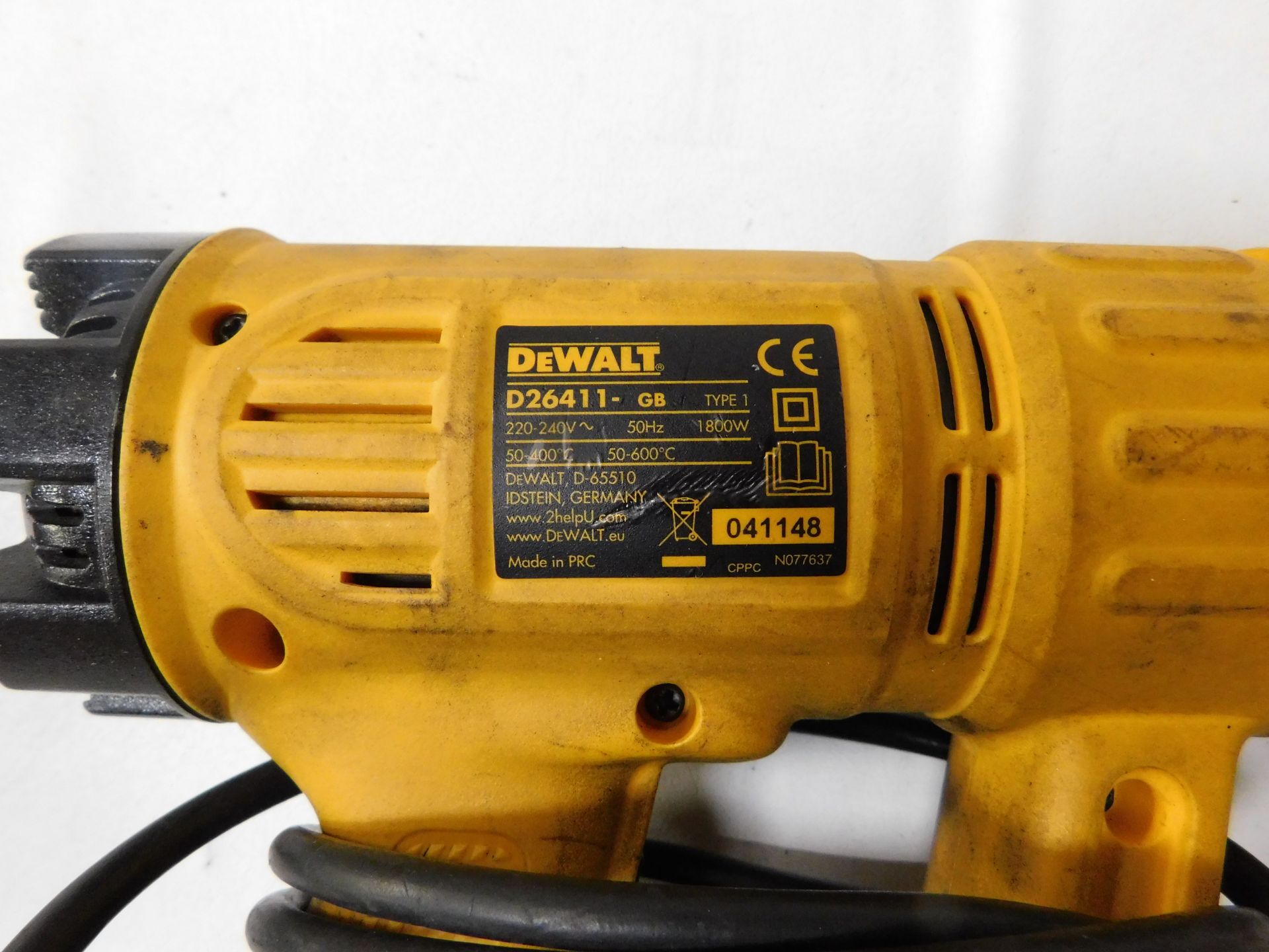 DeWalt DCB115 Hot Air Gun, DeWalt DCB113 Hot Air Gun, XR Lithium Ion Chargers with (Location: - Image 2 of 2