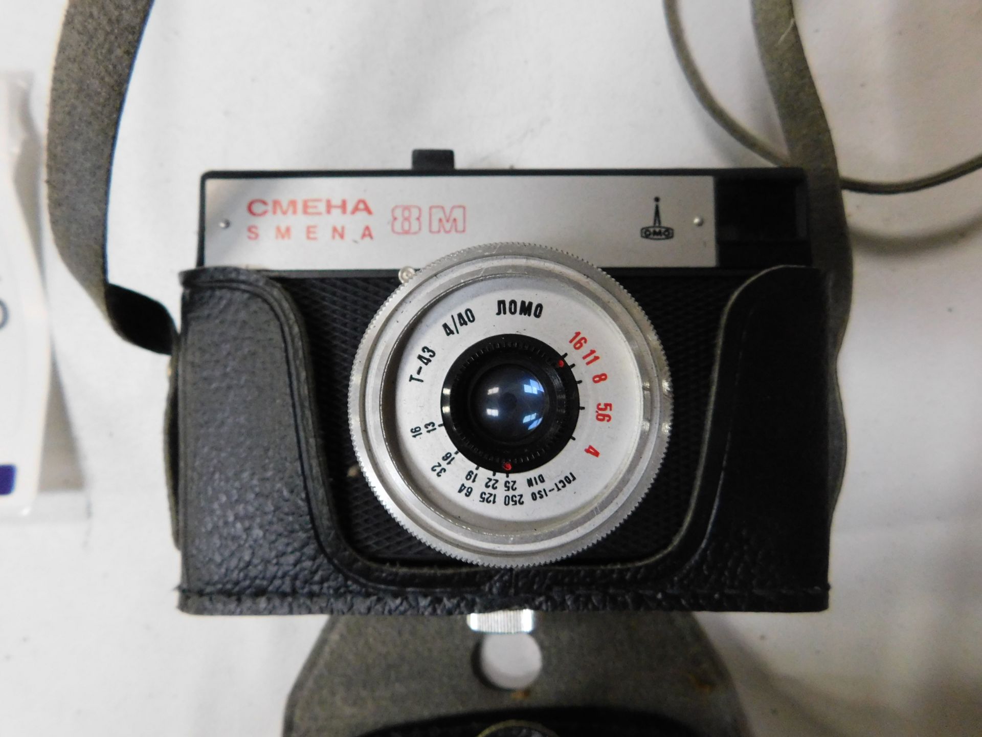 Vintage CMEHA Smena 8m Film Camera, Number 90956814 (Location: Brentwood. Please Refer to General - Bild 2 aus 2
