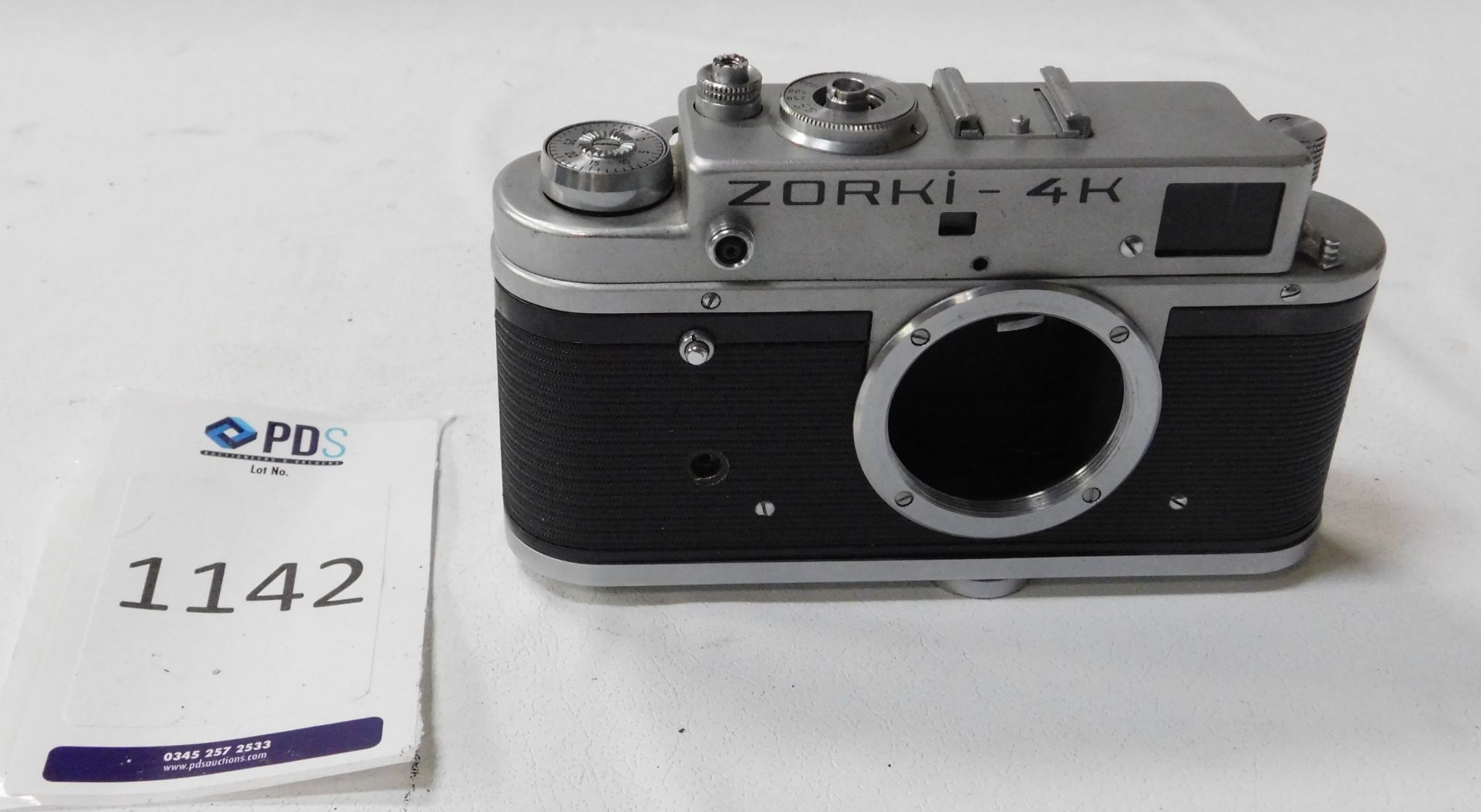 Zorki 4K Film Camera, Number 76780614 (Location: Brentwood. Please Refer to General Notes)