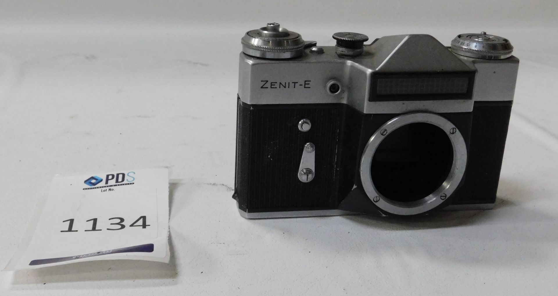 Zenit-E Film Camera, Number 73077568 (Location: Brentwood. Please Refer to General Notes)