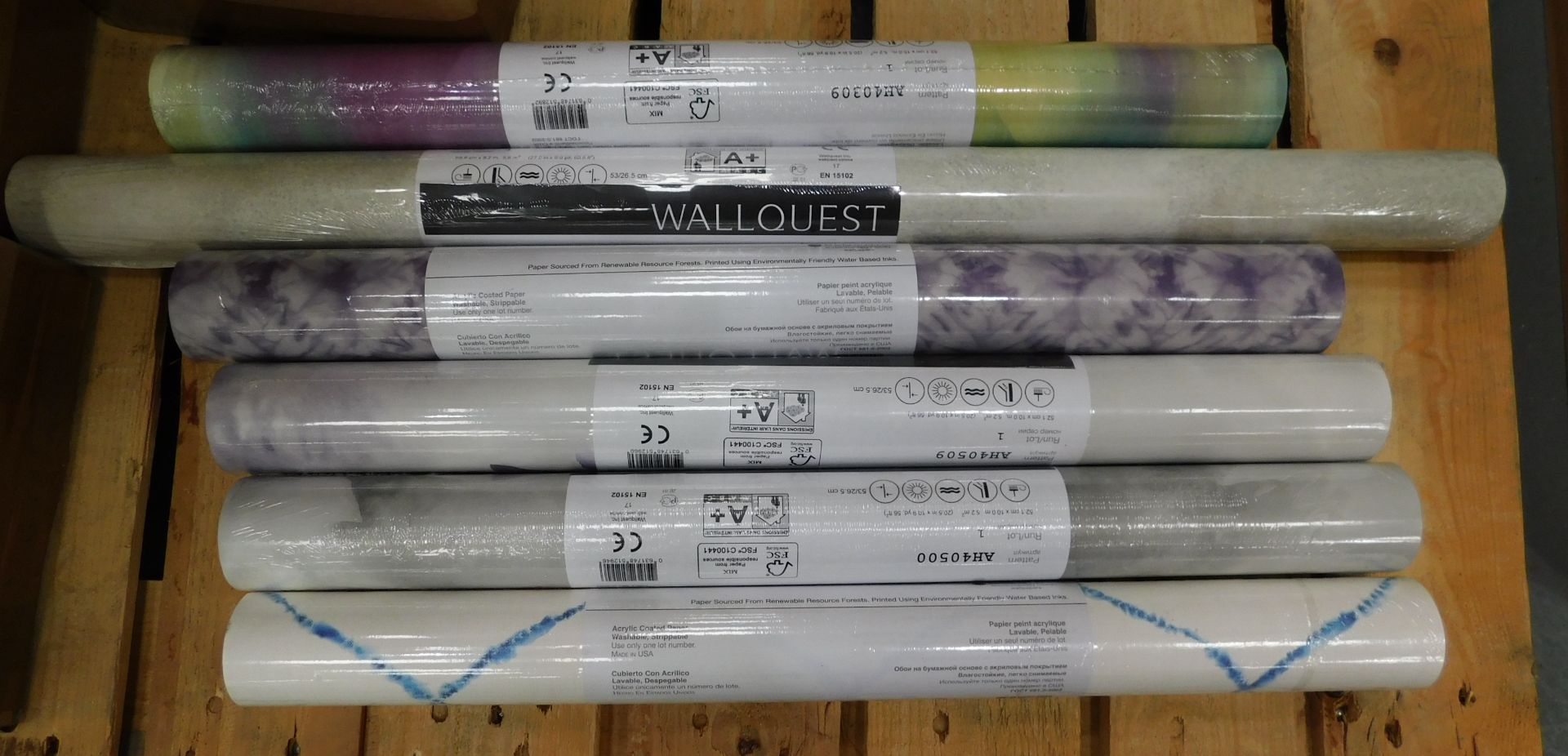 130 Rolls of L’Atelier De Paris Wallpaper (Library Images – Some Colours May Not Be Present in the - Bild 5 aus 6
