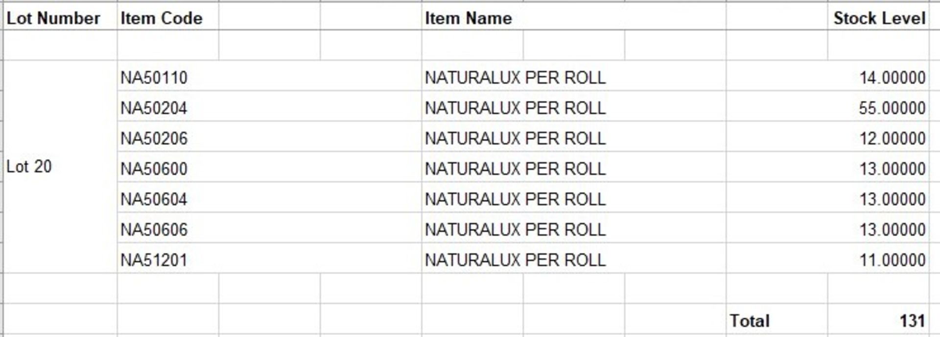 130 Rolls of Naturalux Wallpaper (Library Images – Some Colours May Not Be Present in the Lot) ( - Image 5 of 5