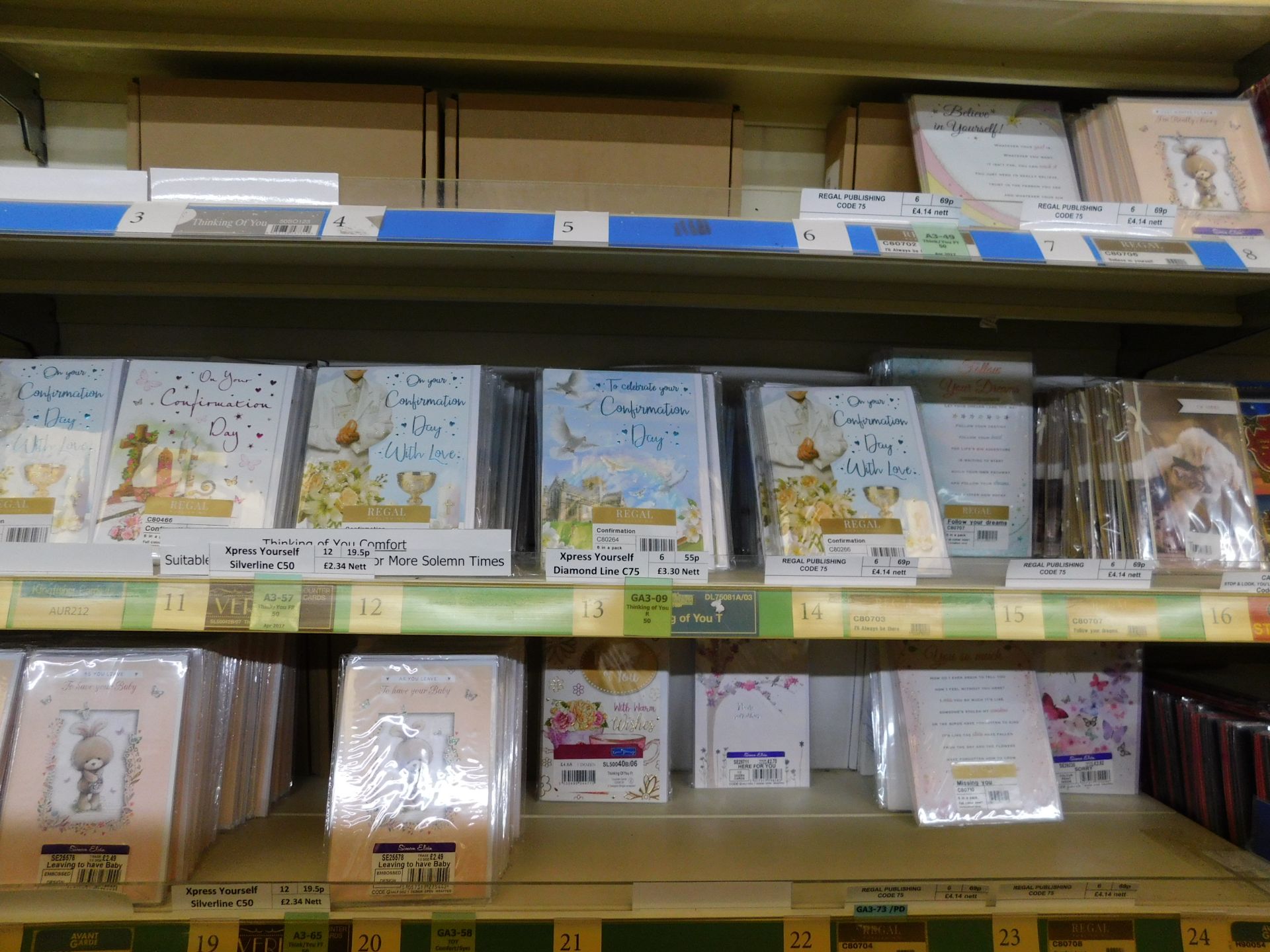 Approximately 19,500 Get Well/Sympathy Greetings Cards (Packs of 6) (Location Bury. Please See - Image 10 of 23