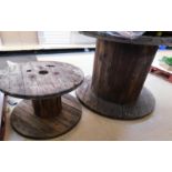 4 Various Wooden Cable Reels (Location Bury. Please See General Notes)