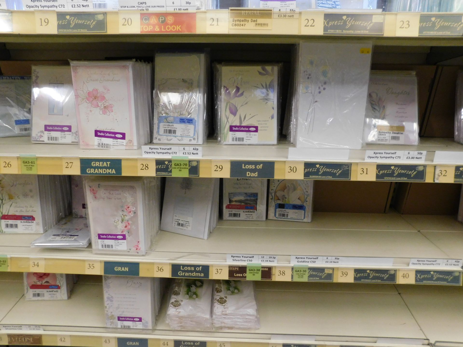 Approximately 19,500 Get Well/Sympathy Greetings Cards (Packs of 6) (Location Bury. Please See - Image 22 of 23