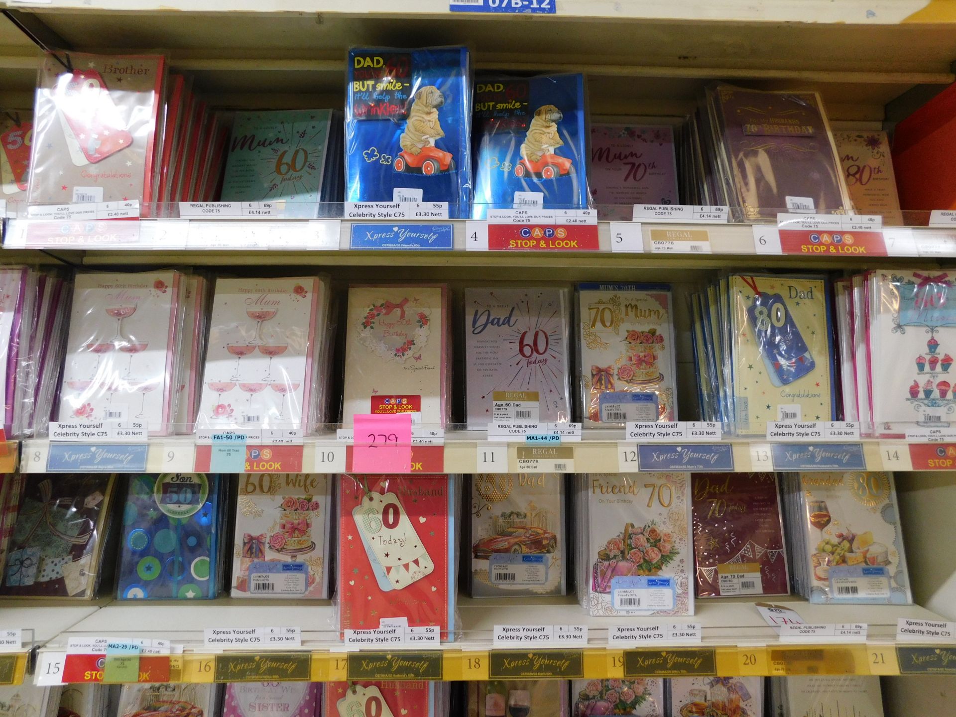 Approximately 15,375 Various Ages Greetings Cards (Packs of 6) (Location Bury. Please See General - Image 24 of 26