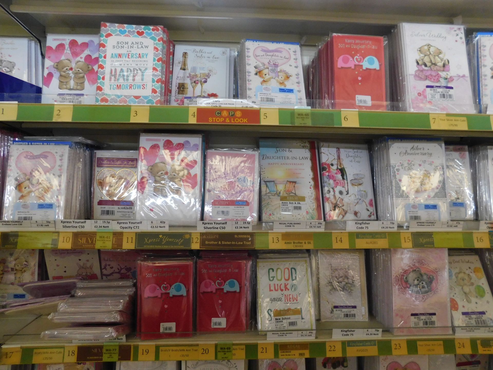 Approximately 23,500 Wedding Occasions & Celebrations Greeting Cards (Packs of 6) (Location Bury. - Image 16 of 18