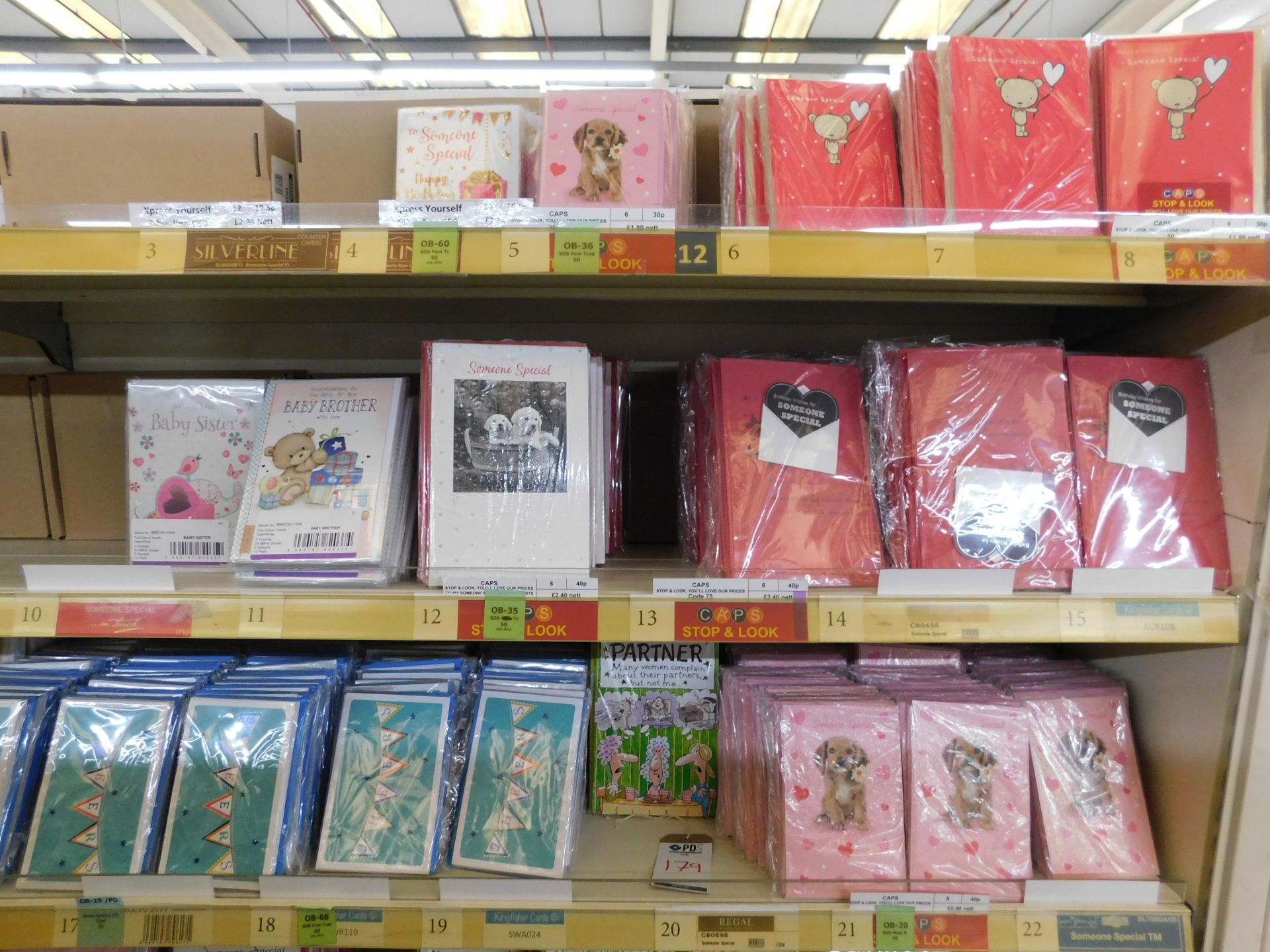 Approximately 19,500 Get Well/Sympathy Greetings Cards (Packs of 6) (Location Bury. Please See - Image 2 of 23