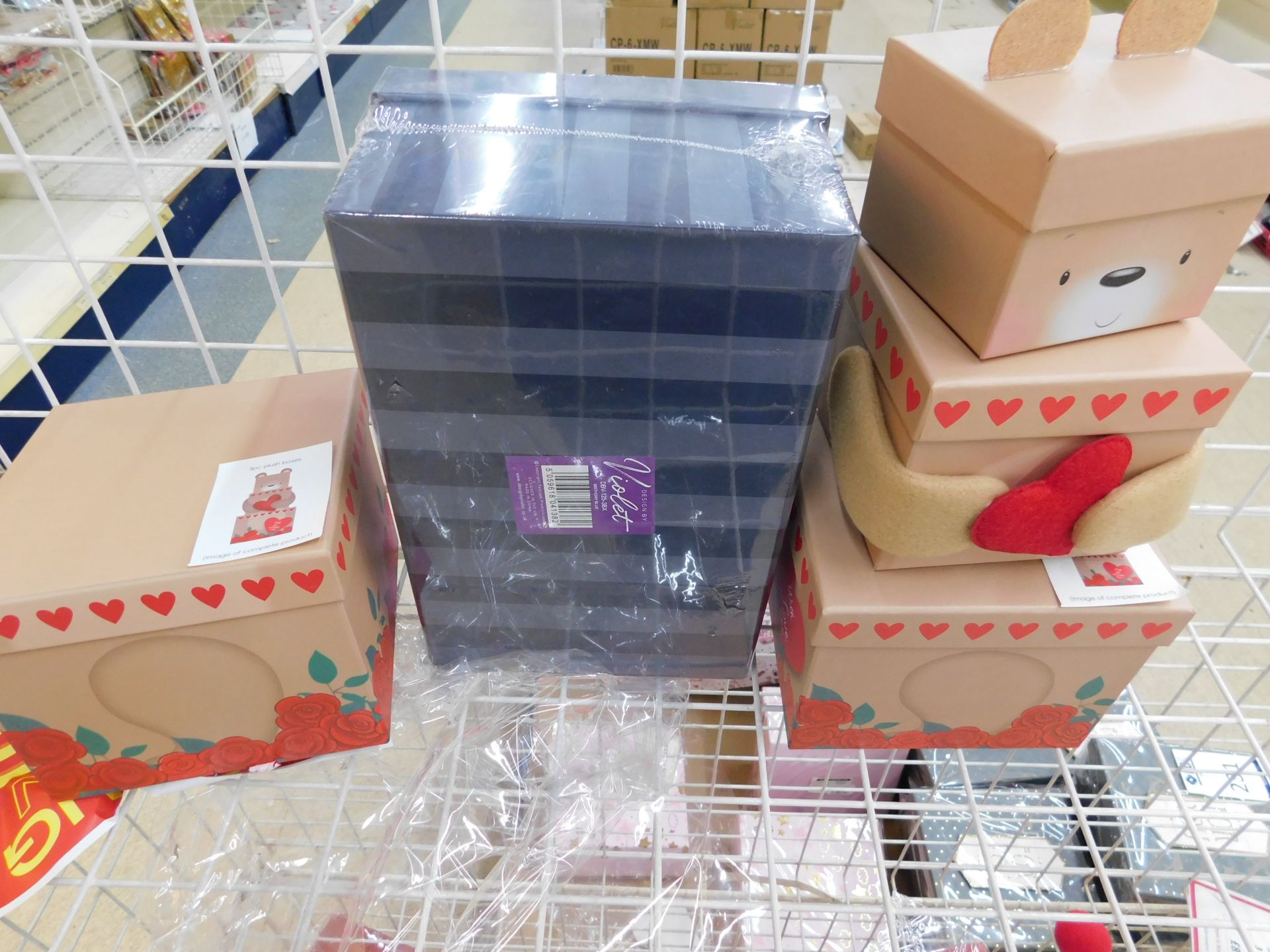 Contents of 3 Cages & Pallet of Gift Boxes (Cages Not Included) (Location Bury. Please See General - Image 2 of 5