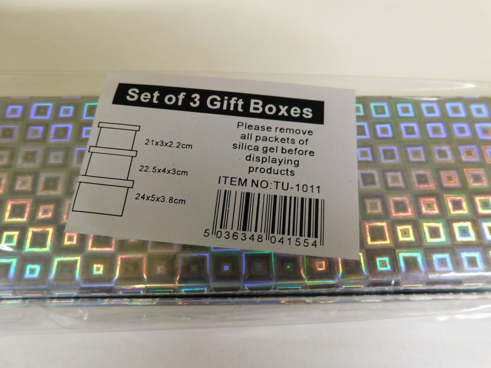 726 Sets of 3 Various Coloured Gift Boxes (Location Bury. Please See General Notes) - Image 6 of 6