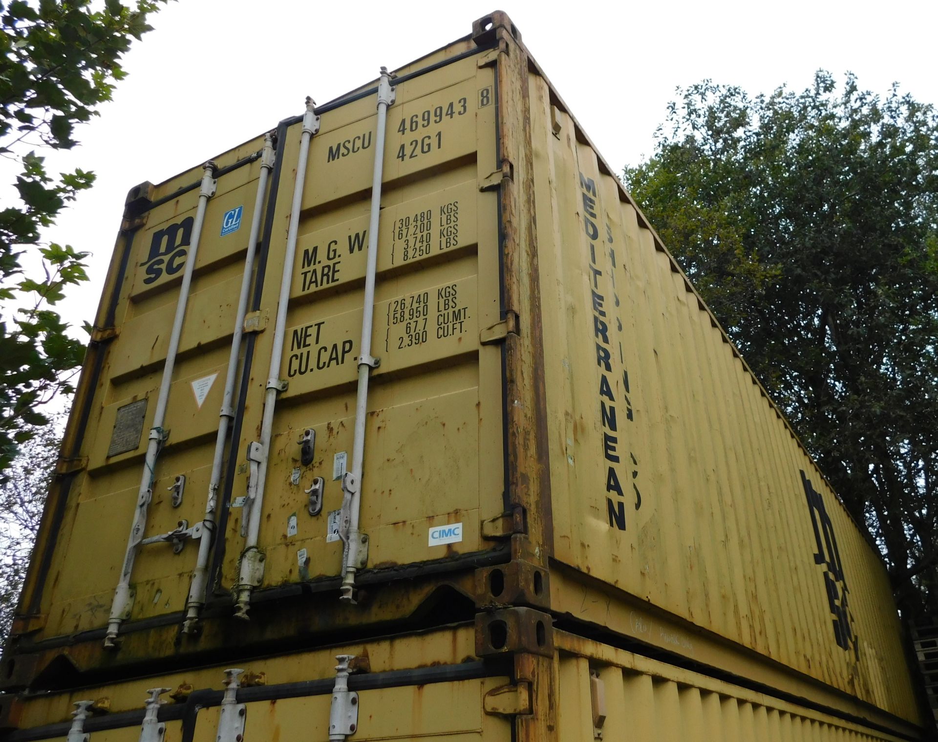 40ft Shipping Container (Must be Collected Wednesday 25th or Thursday 26th October) (Location