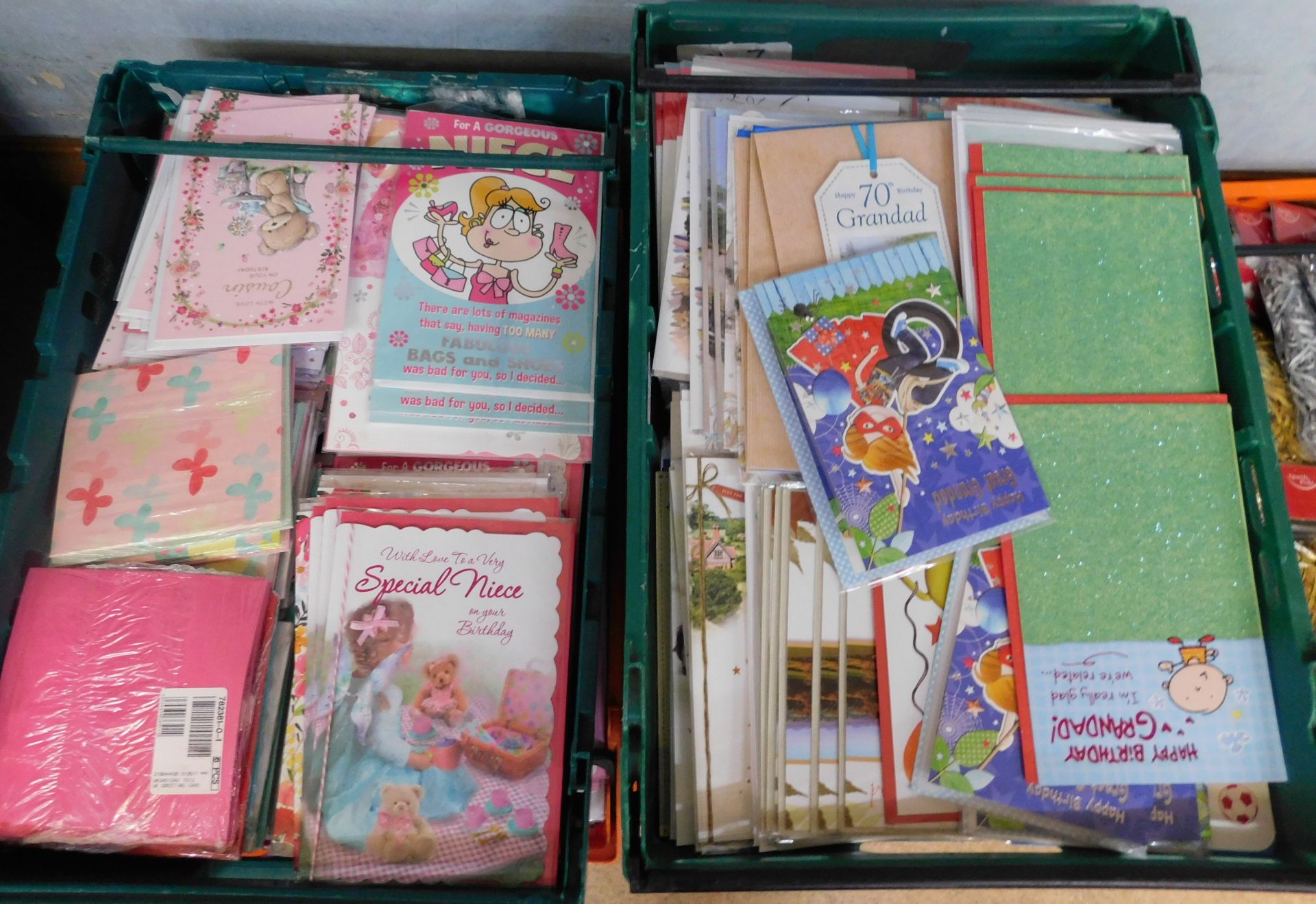 Contents of 8 Crates to Include Everyday Greetings Cards (Crates Not Included, Buyers Must Bring - Image 4 of 5