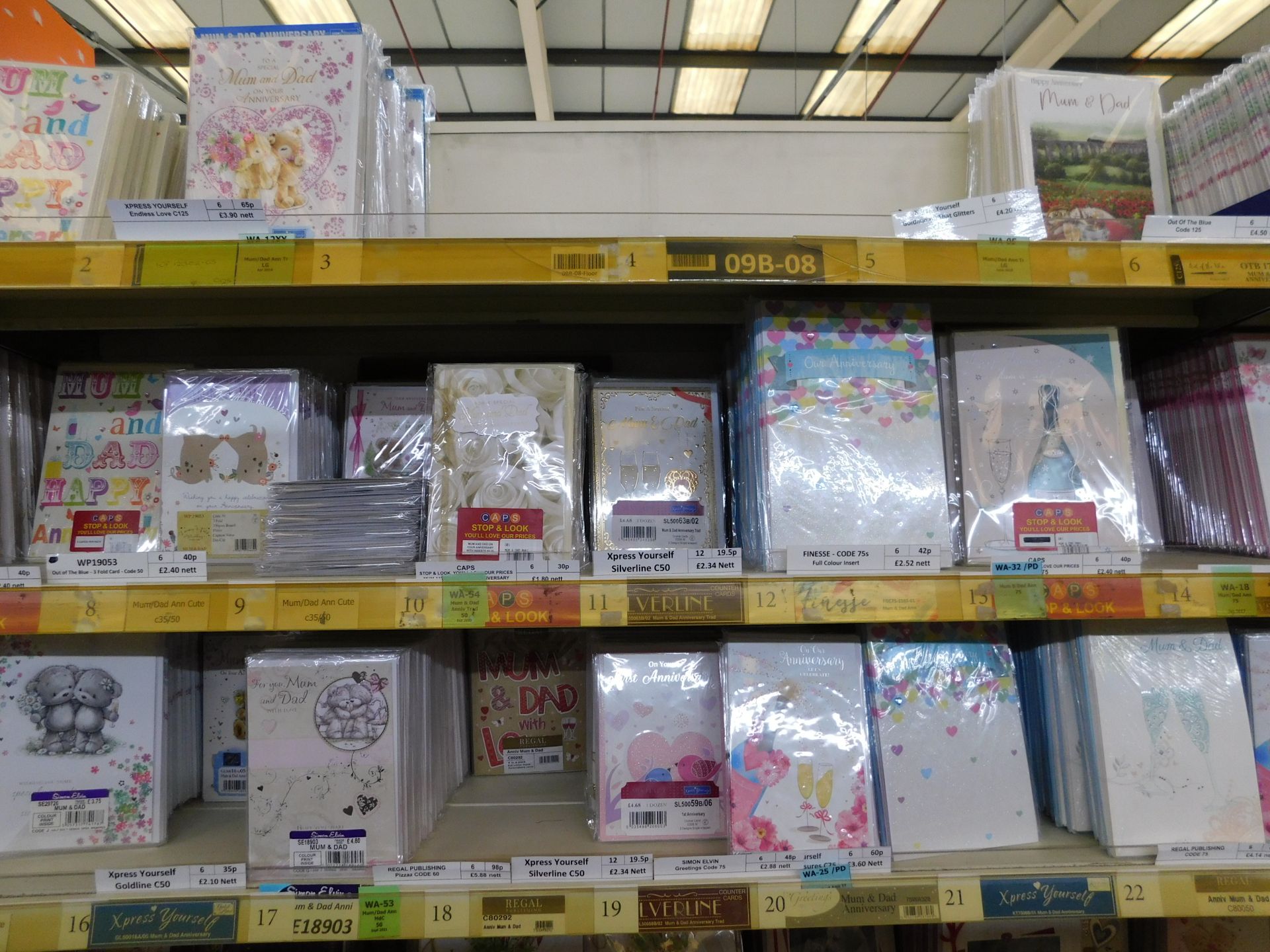 Approximately 10,100 Wedding Occasions Greetings Cards (Packs of 6) (Location Bury. Please See - Image 5 of 11