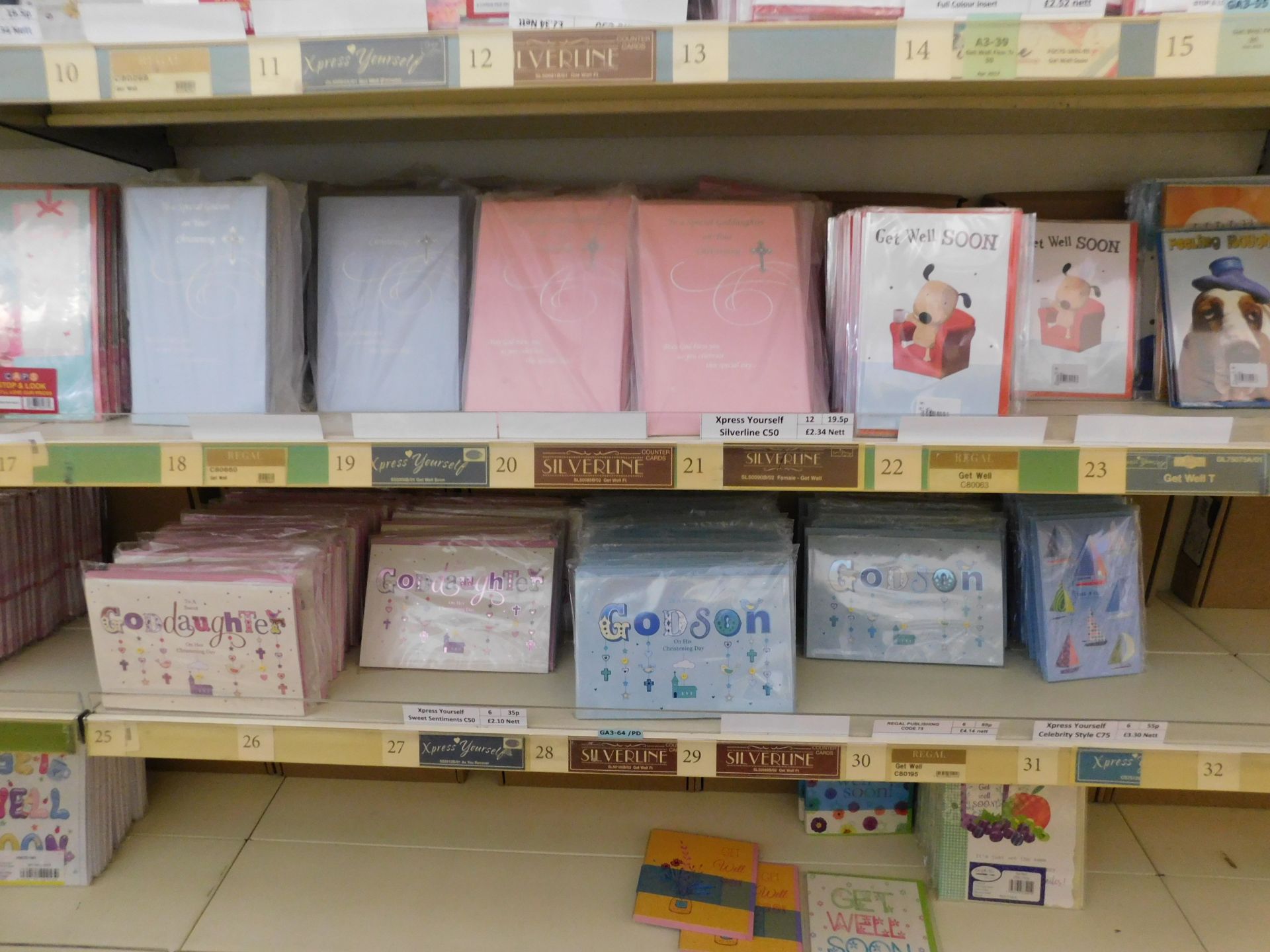 Approximately 20,750 General/Baby Occasions Greetings Cards (Packs of 6) (Location Bury. Please - Image 4 of 22